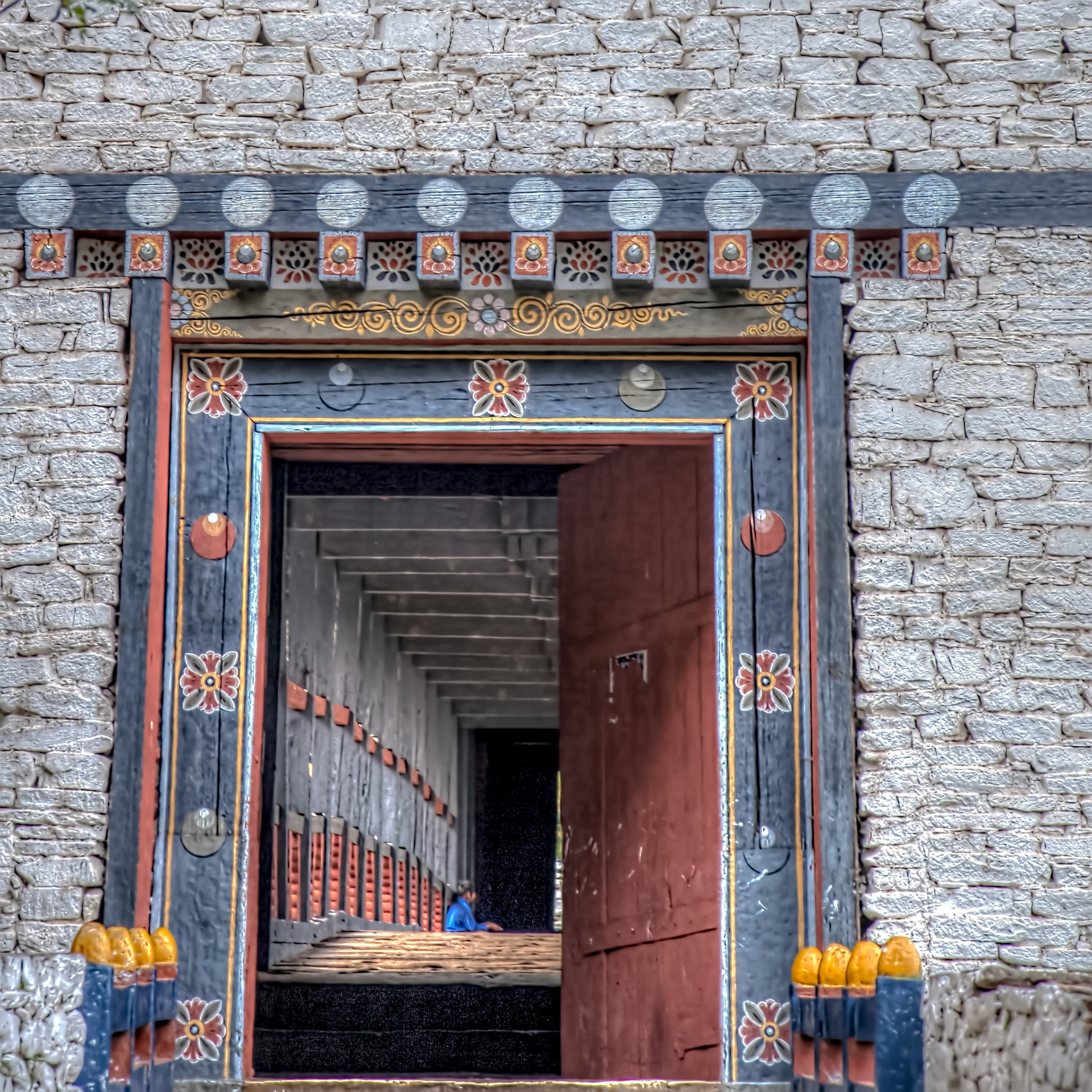 Scenes of rural life in Buthan