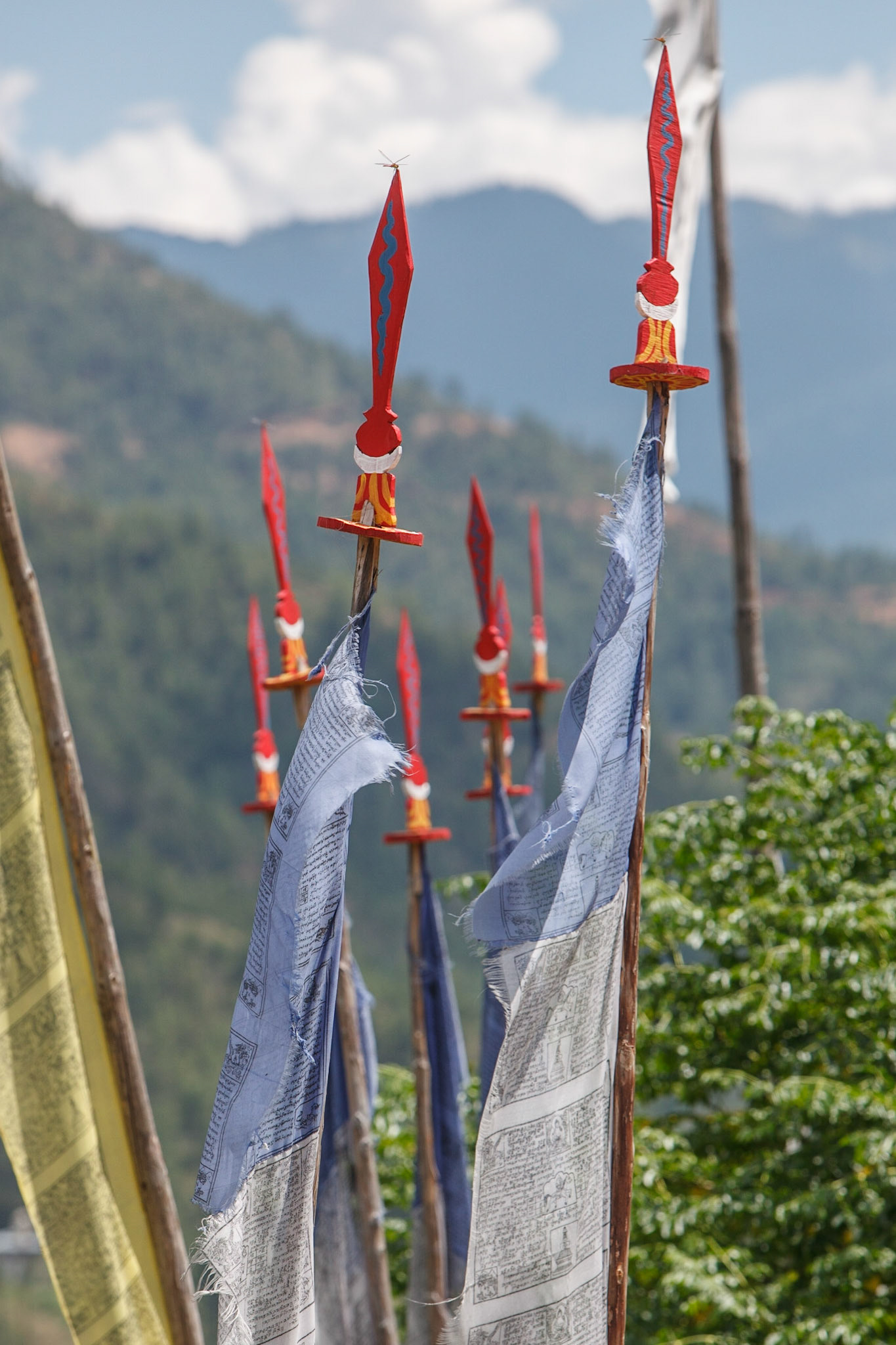 Scenes of rural life in Buthan