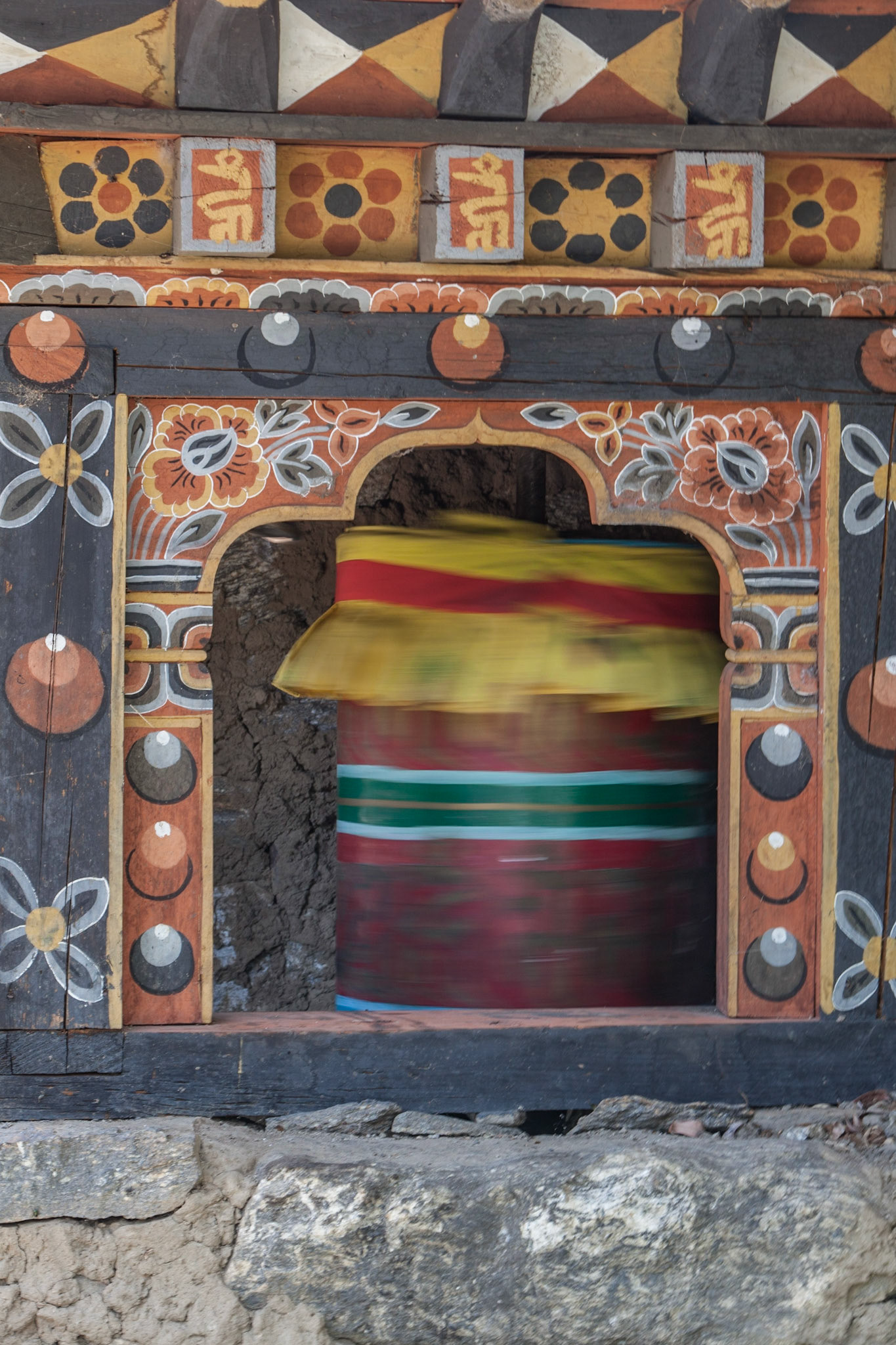 Scenes of rural life in Buthan