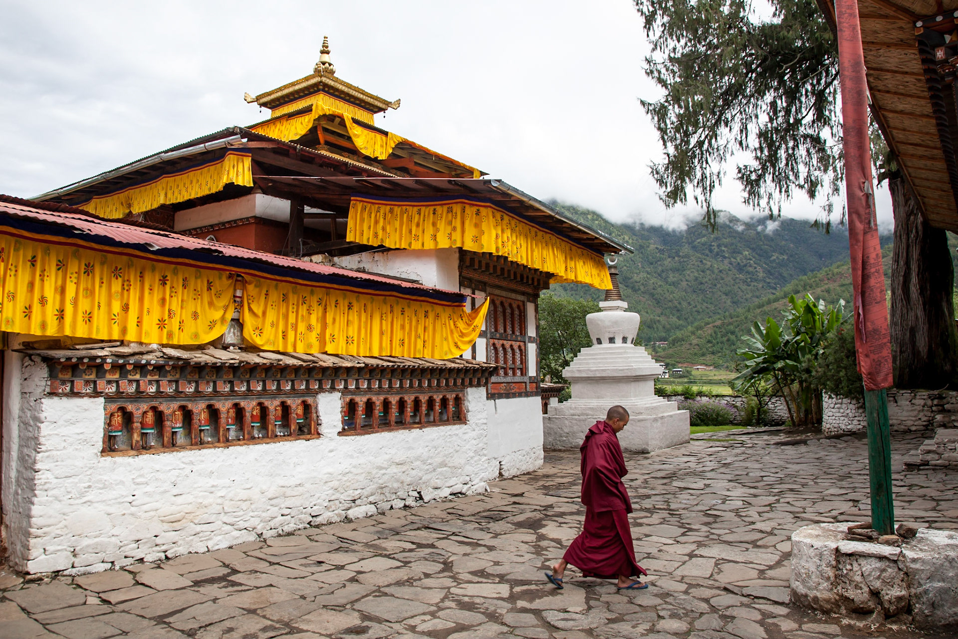 Scenes of rural life in Buthan