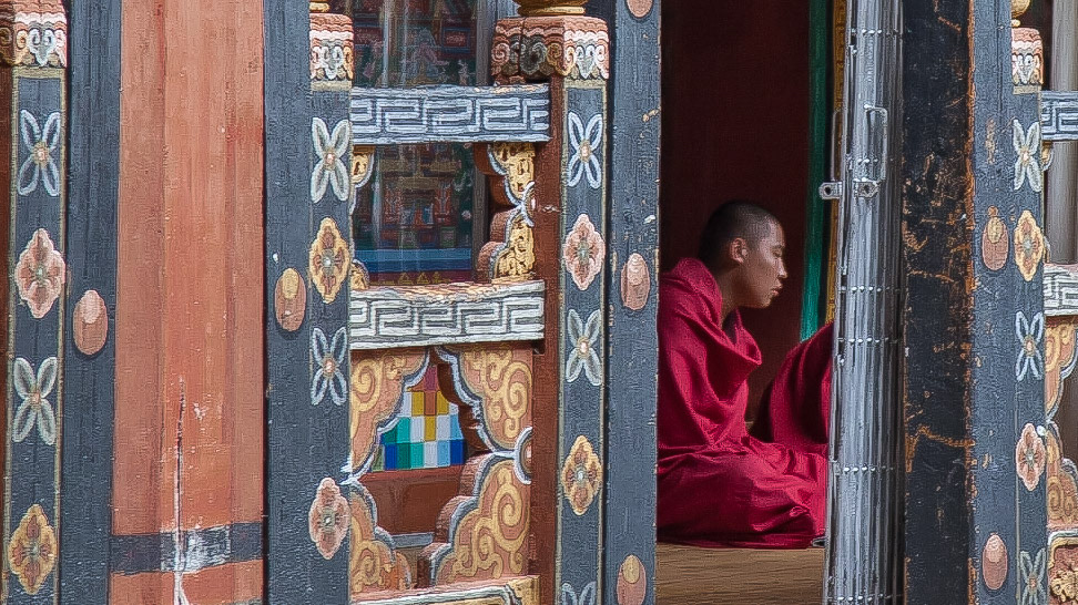 Scenes of rural life in Buthan