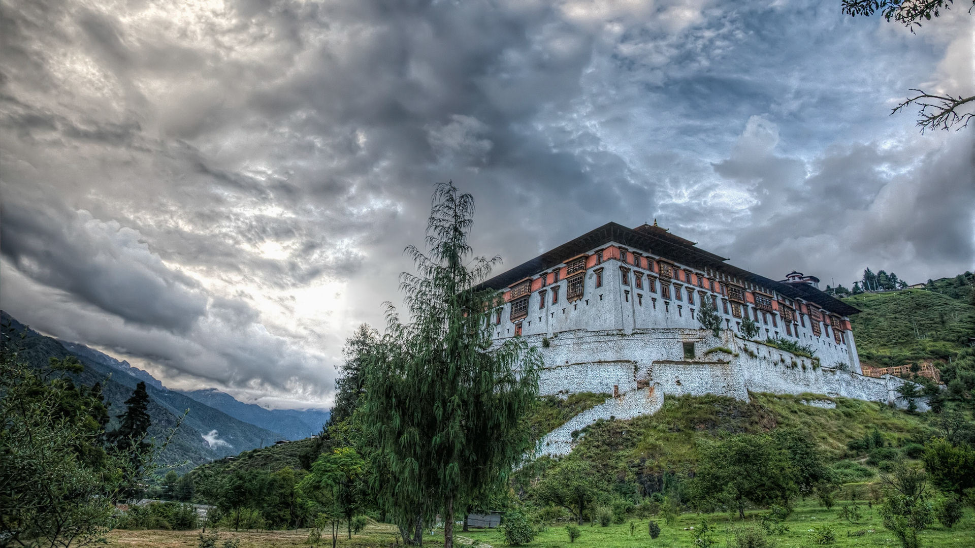 Scenes of rural life in Buthan