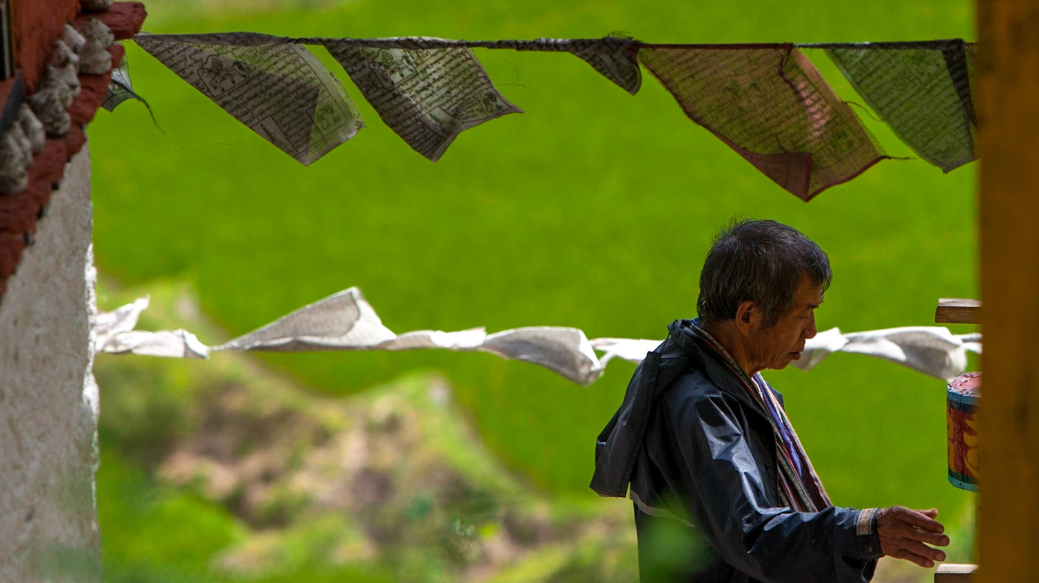 Scenes of rural life in Buthan