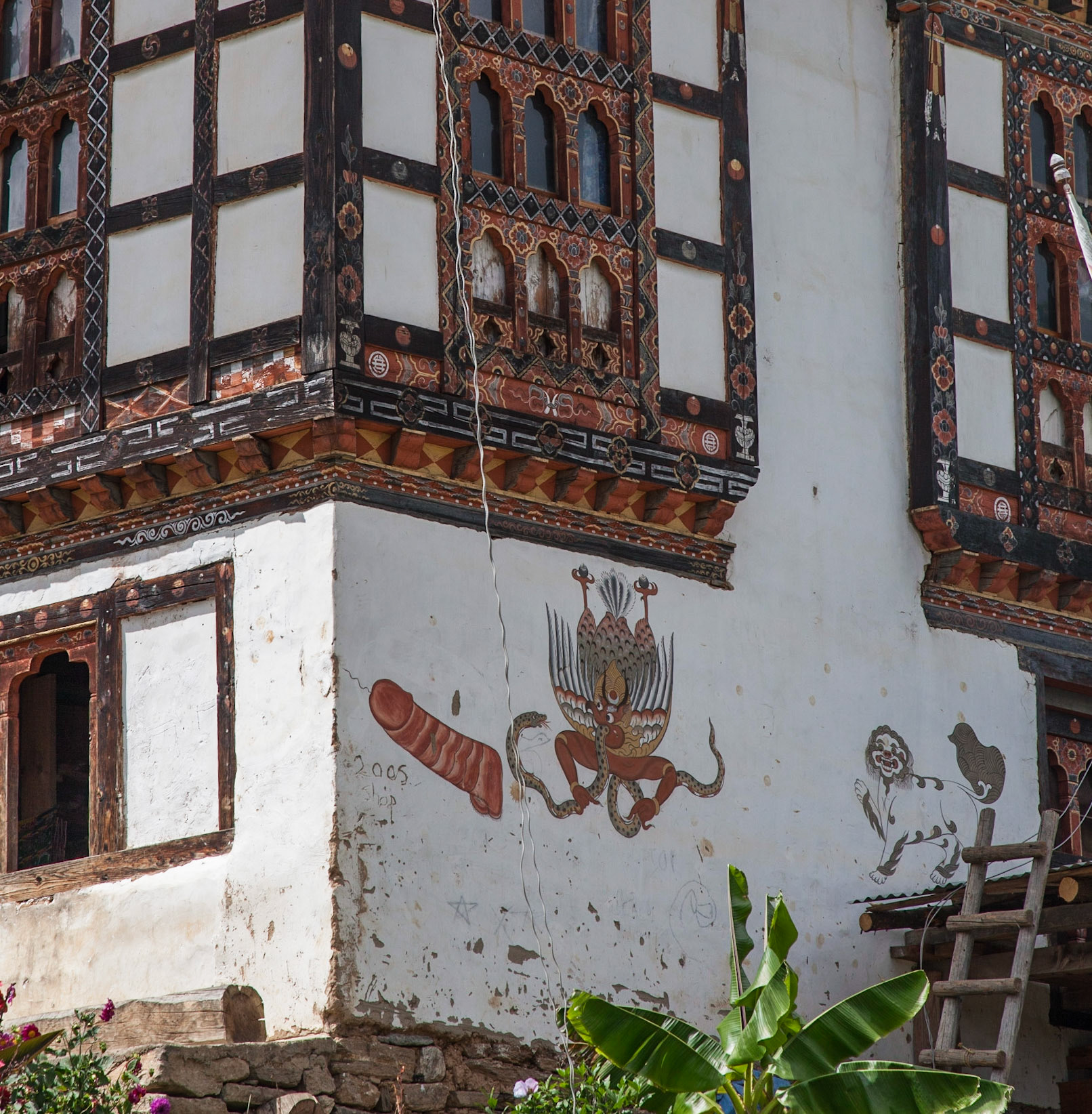 Scenes of rural life in Buthan