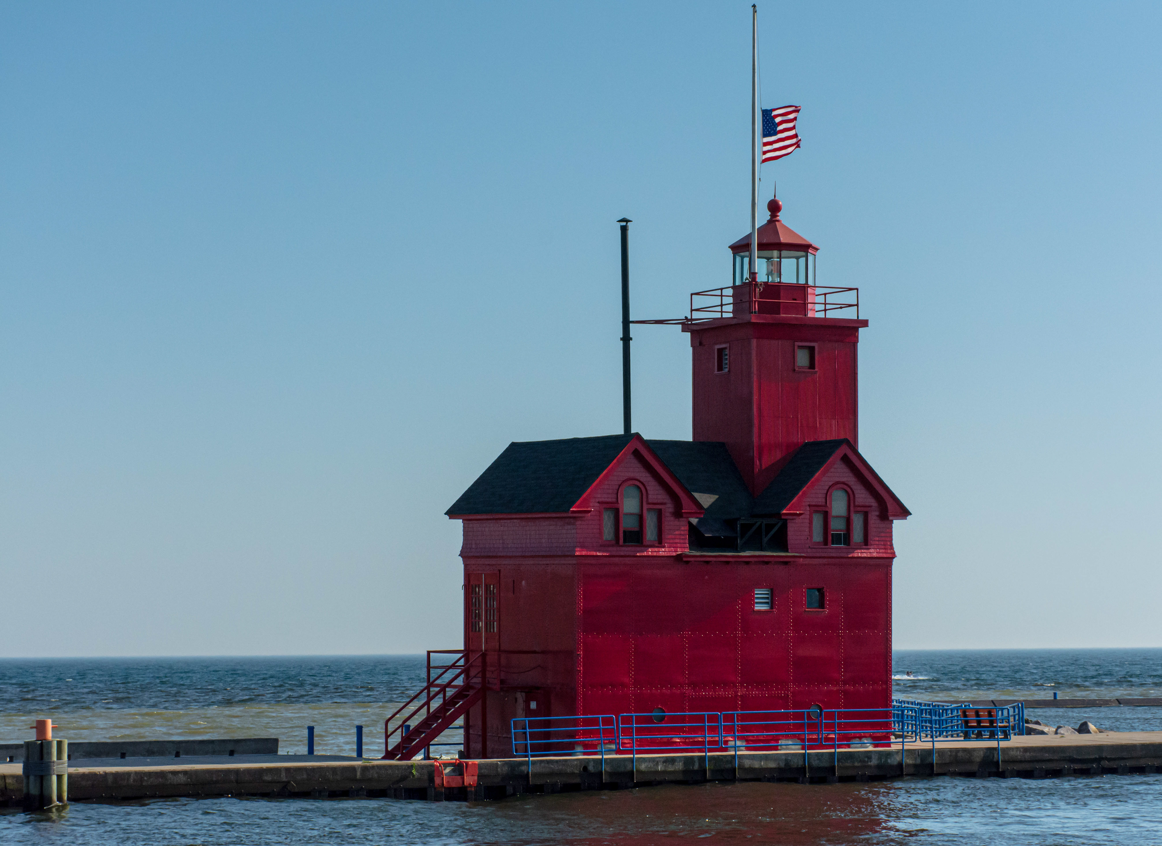 Big Red Lighthouse, Holland, MI USA