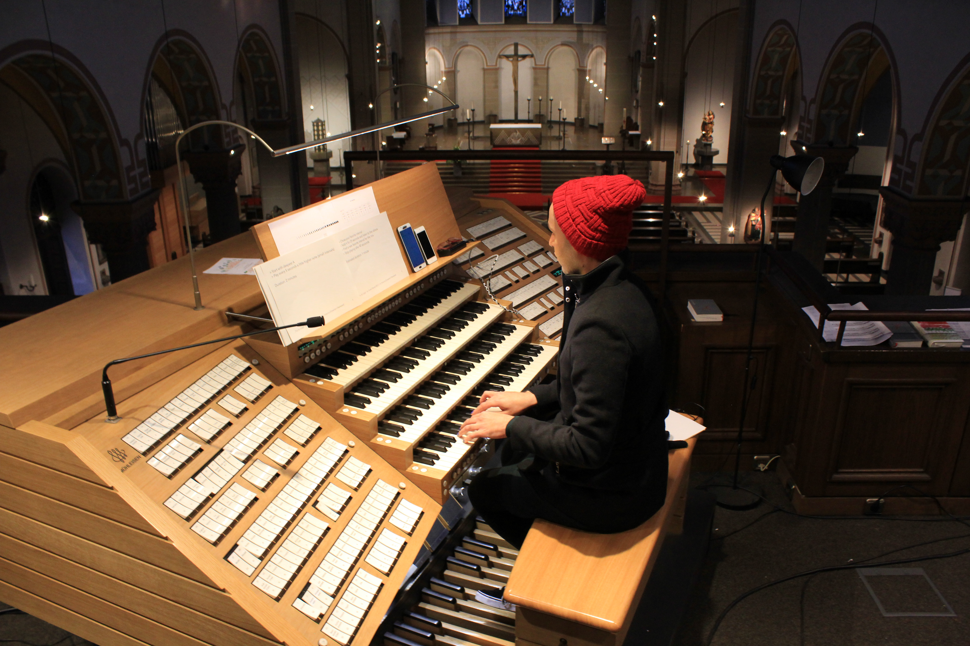 St. Antonius, Organistin: Danielle Munoz Barragan © Nathalie Brum