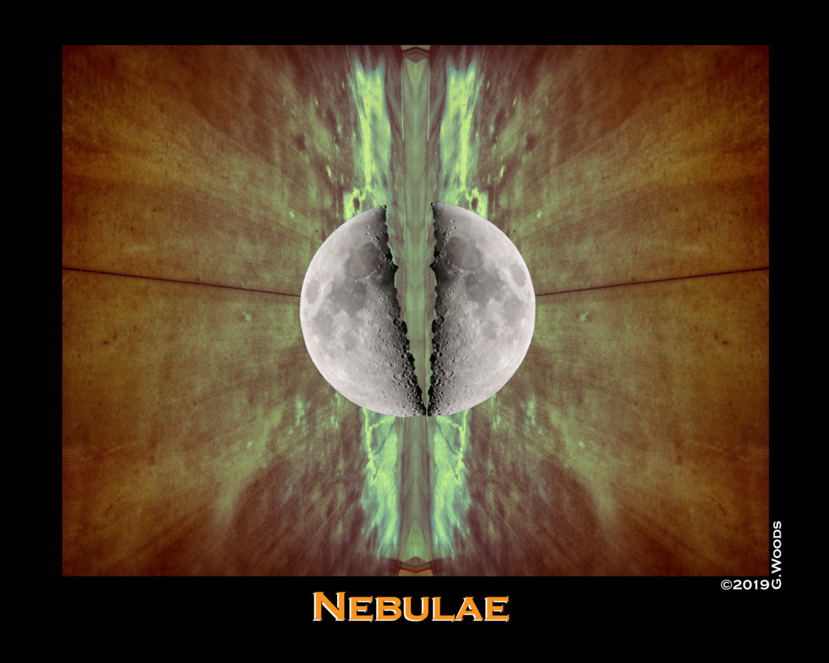 photo collage moon