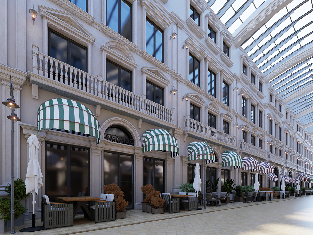 moayad rashad - Neoclassic Commercial Corridor