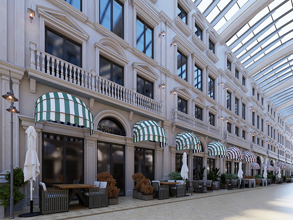 moayad rashad - Neoclassic Commercial Corridor