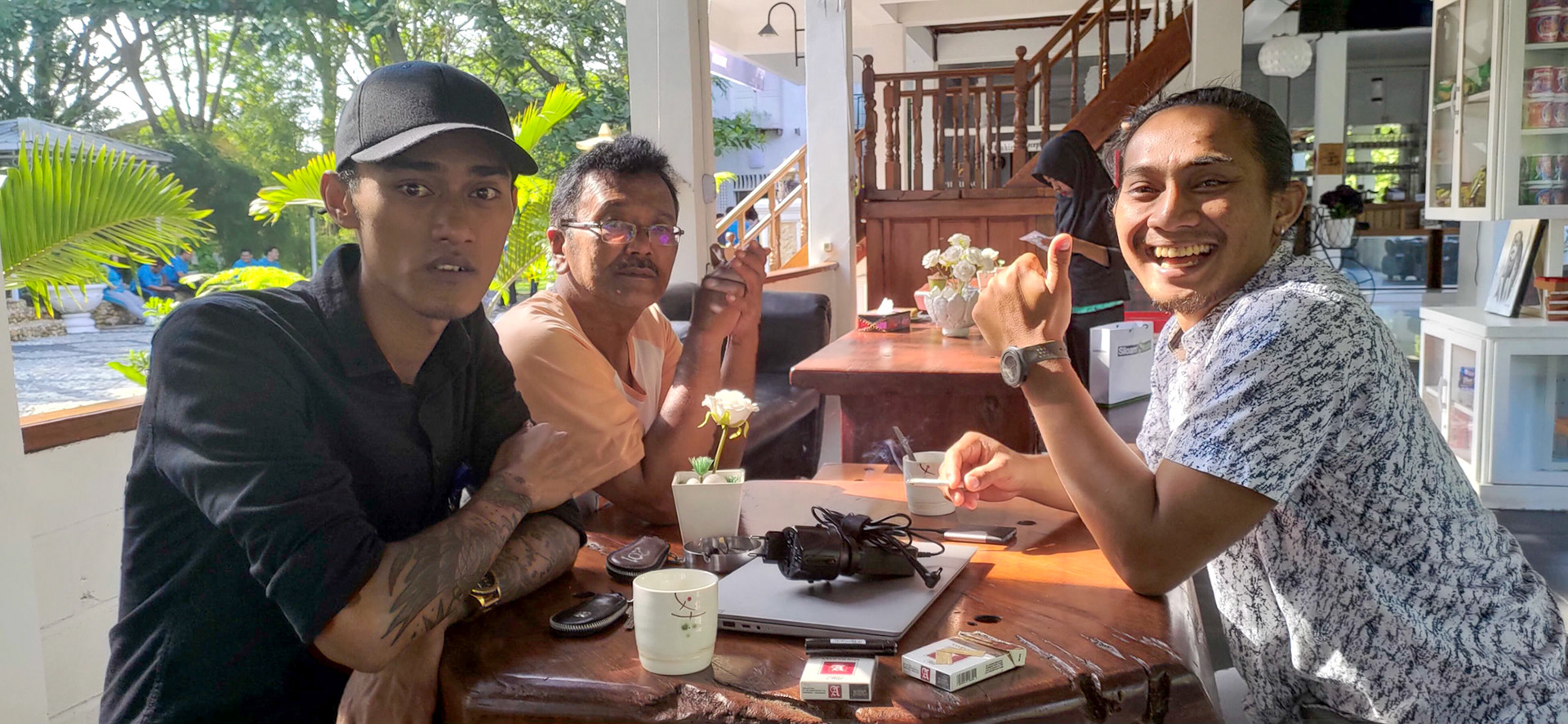 Guides - Candra, Ricky and Mike
