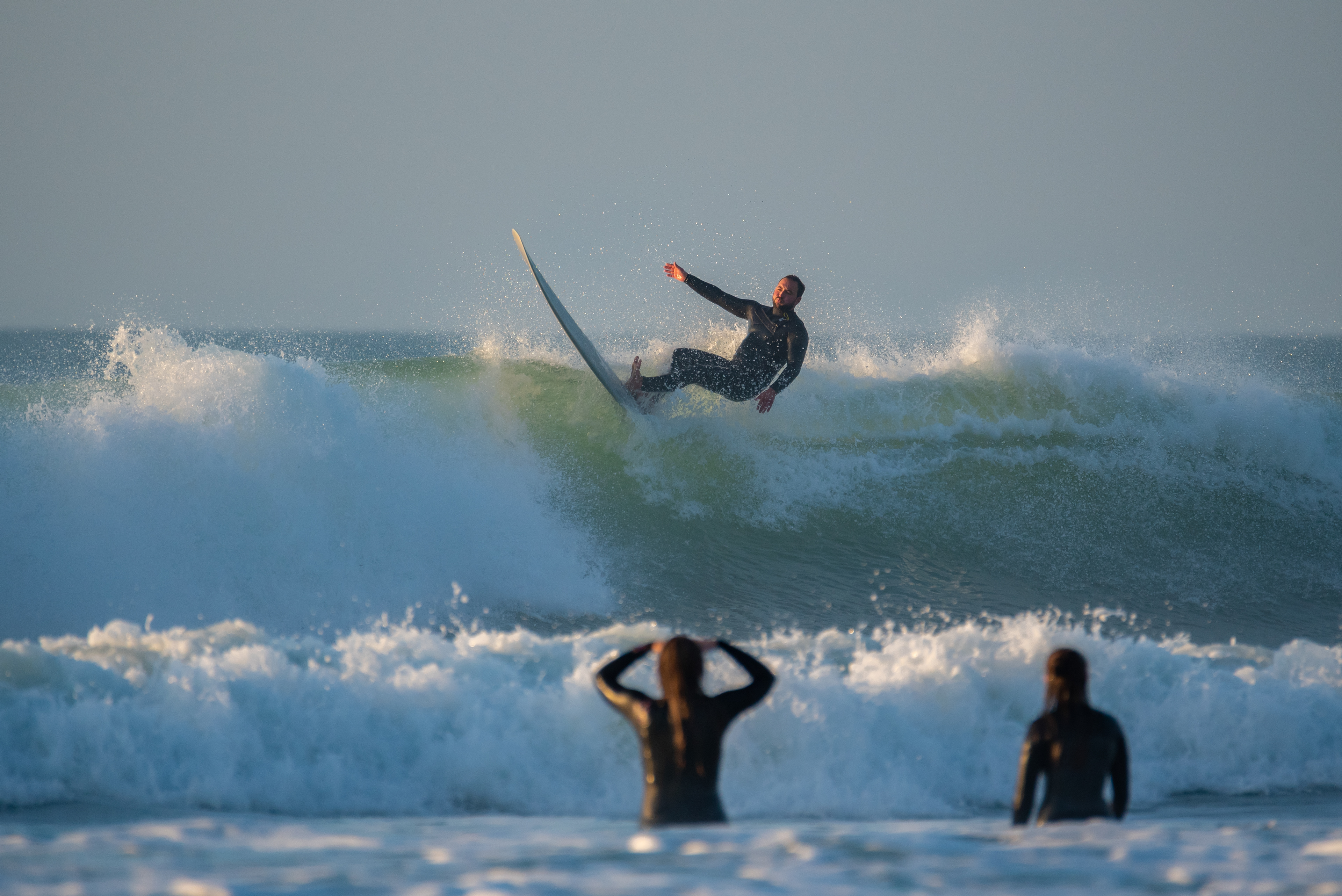 Surfer, Porthtowan Beach, Cornwall  13/11/2022 © Simon Shea