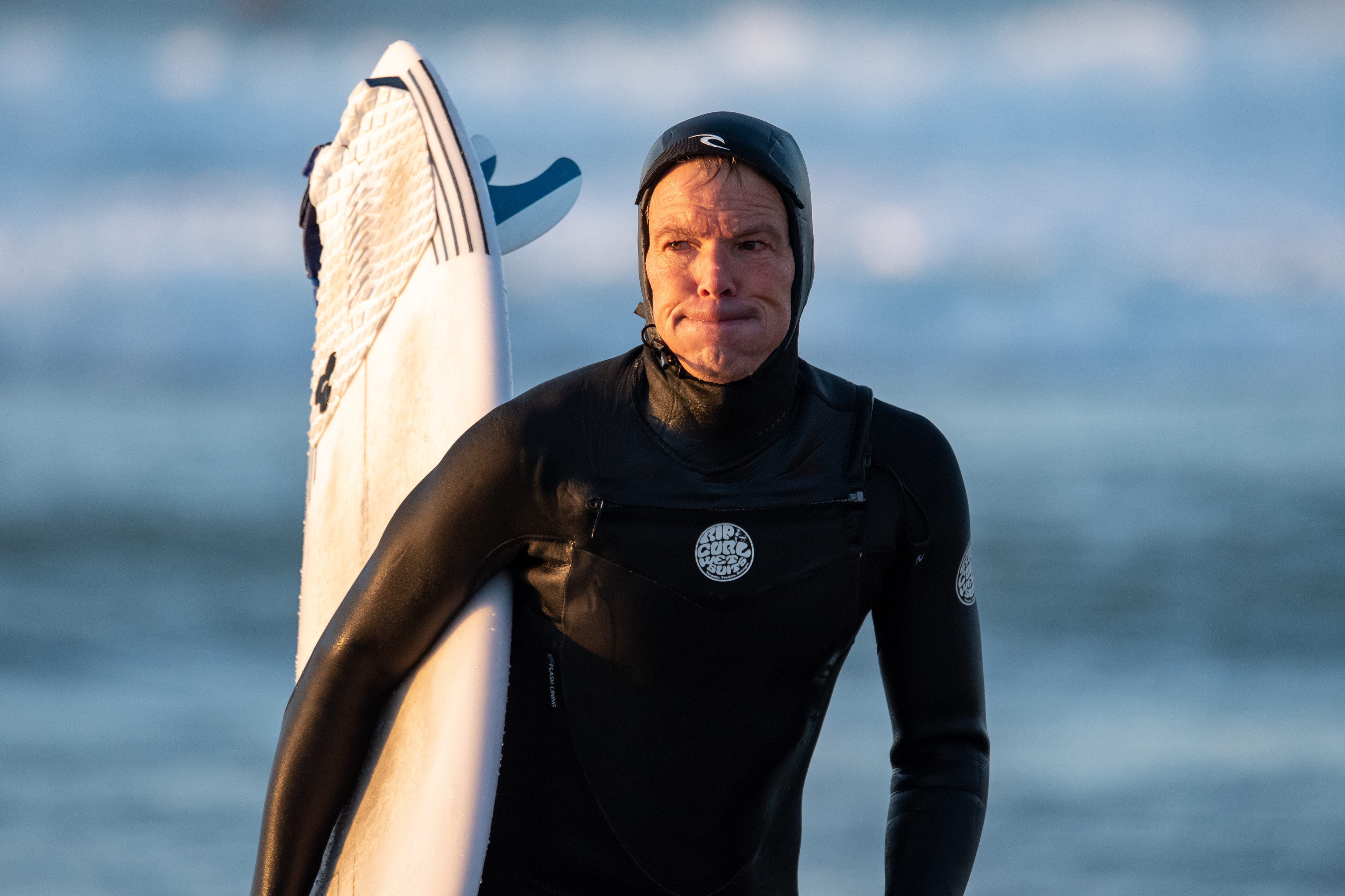 Surfer, Porthtowan Beach, Cornwall  13/11/2022 © Simon Shea