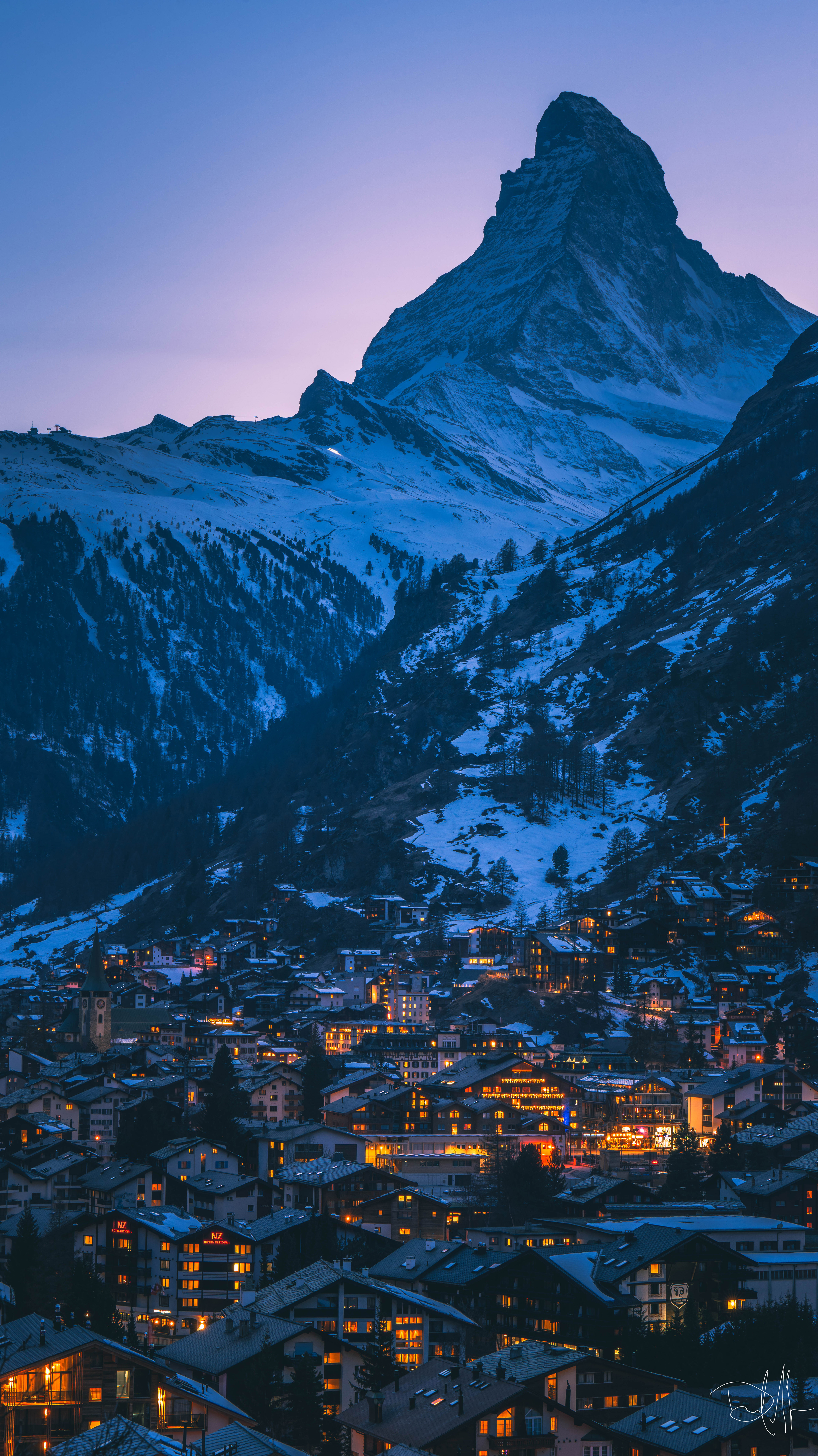 Matterhorn at Night