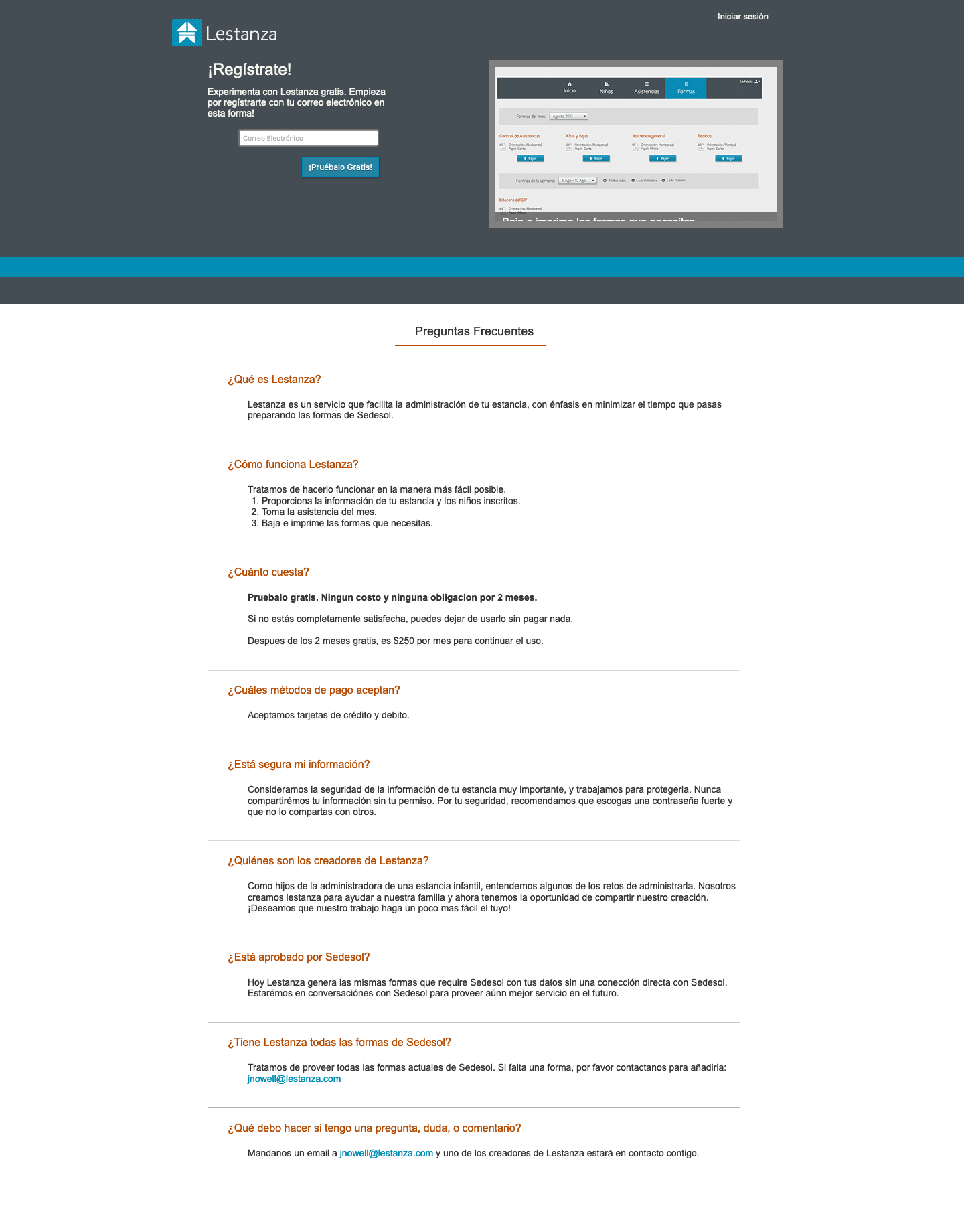 UI/Web based application to manage goverment funded daycares in Mexico. 