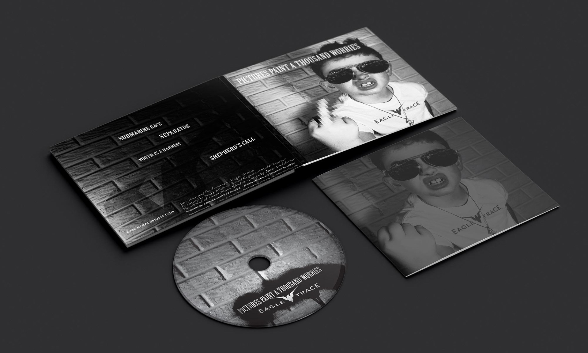 Album Cover Design for Eagle Trace EP