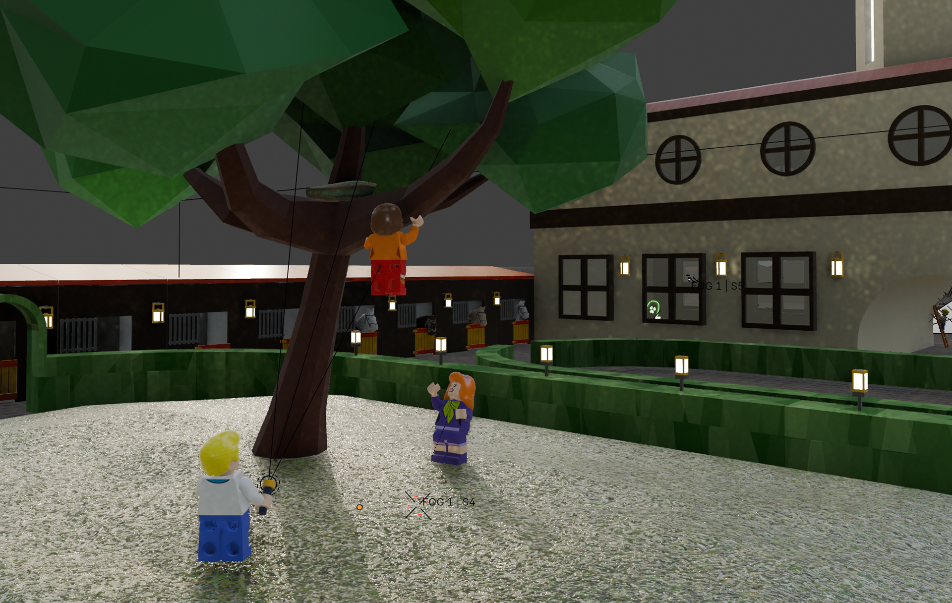 Scène du rond de longe