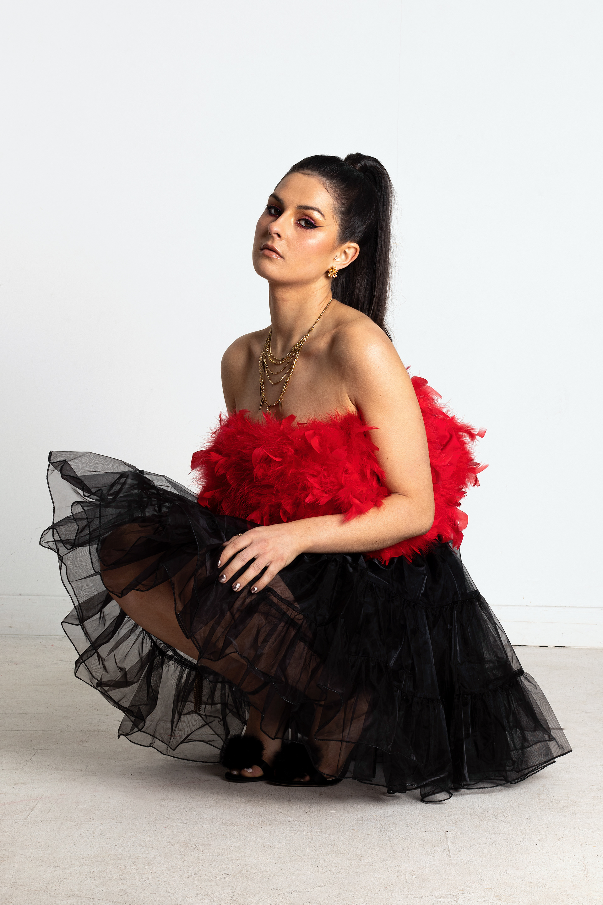 Styling - Victoria Makeup - Jamie Mcewen, Hair - Molly Ward, Model - Connie Herron