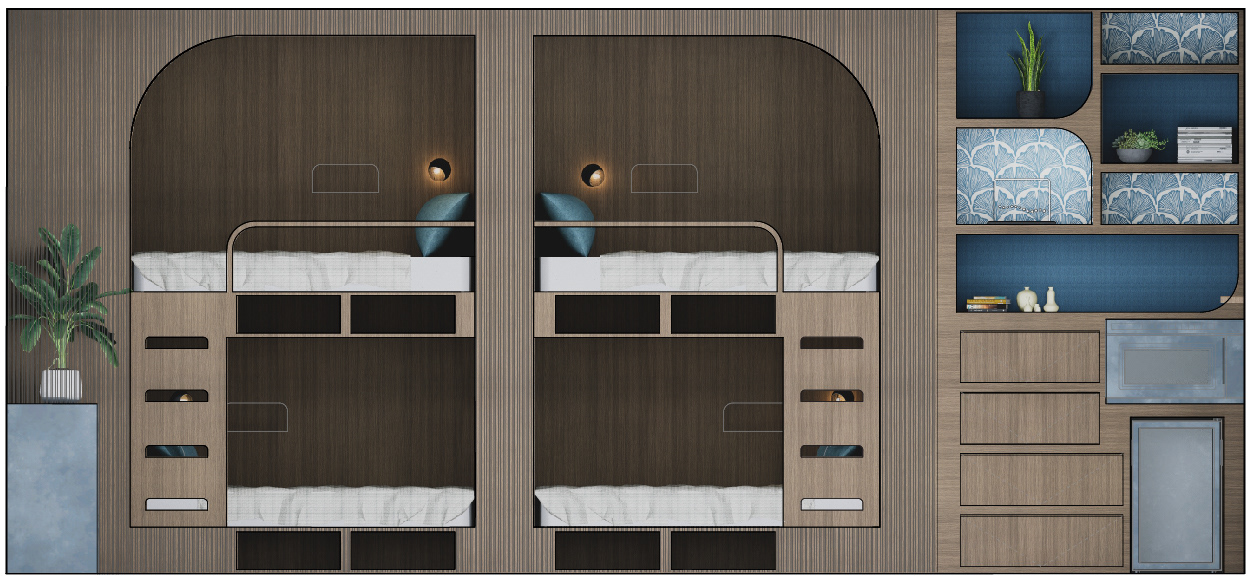 north bedroom elevation