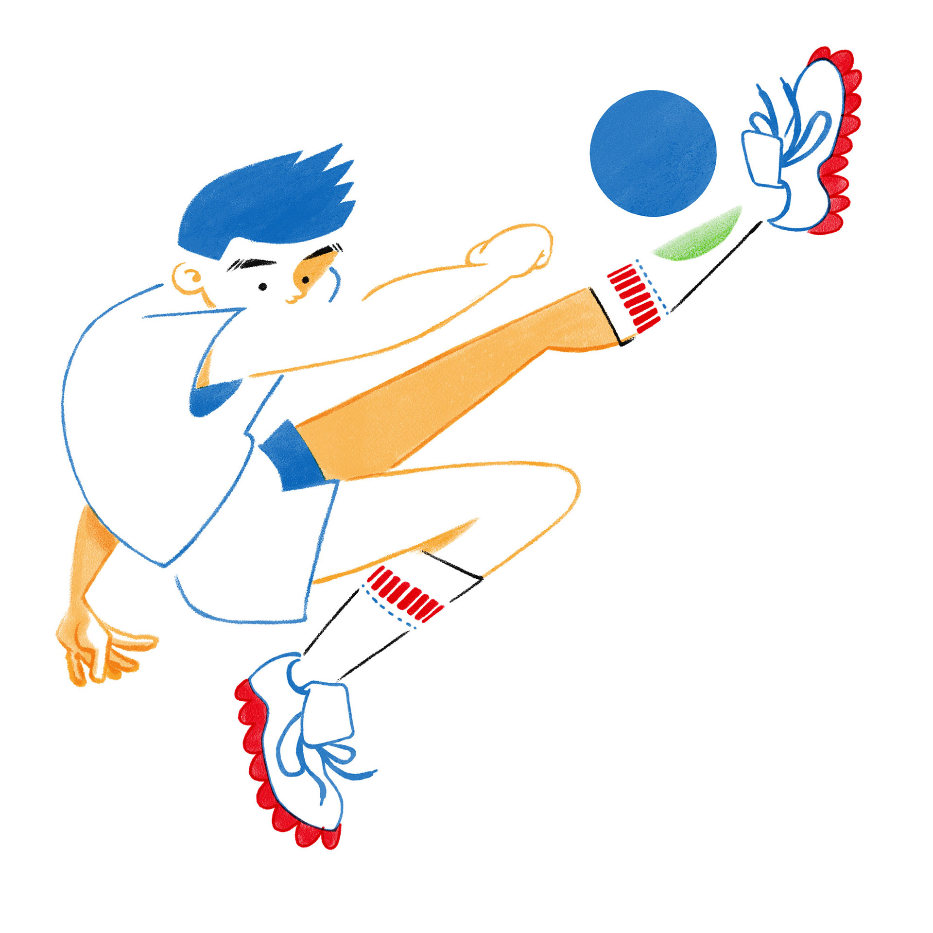 「うろ覚えサッカー」Photoshop