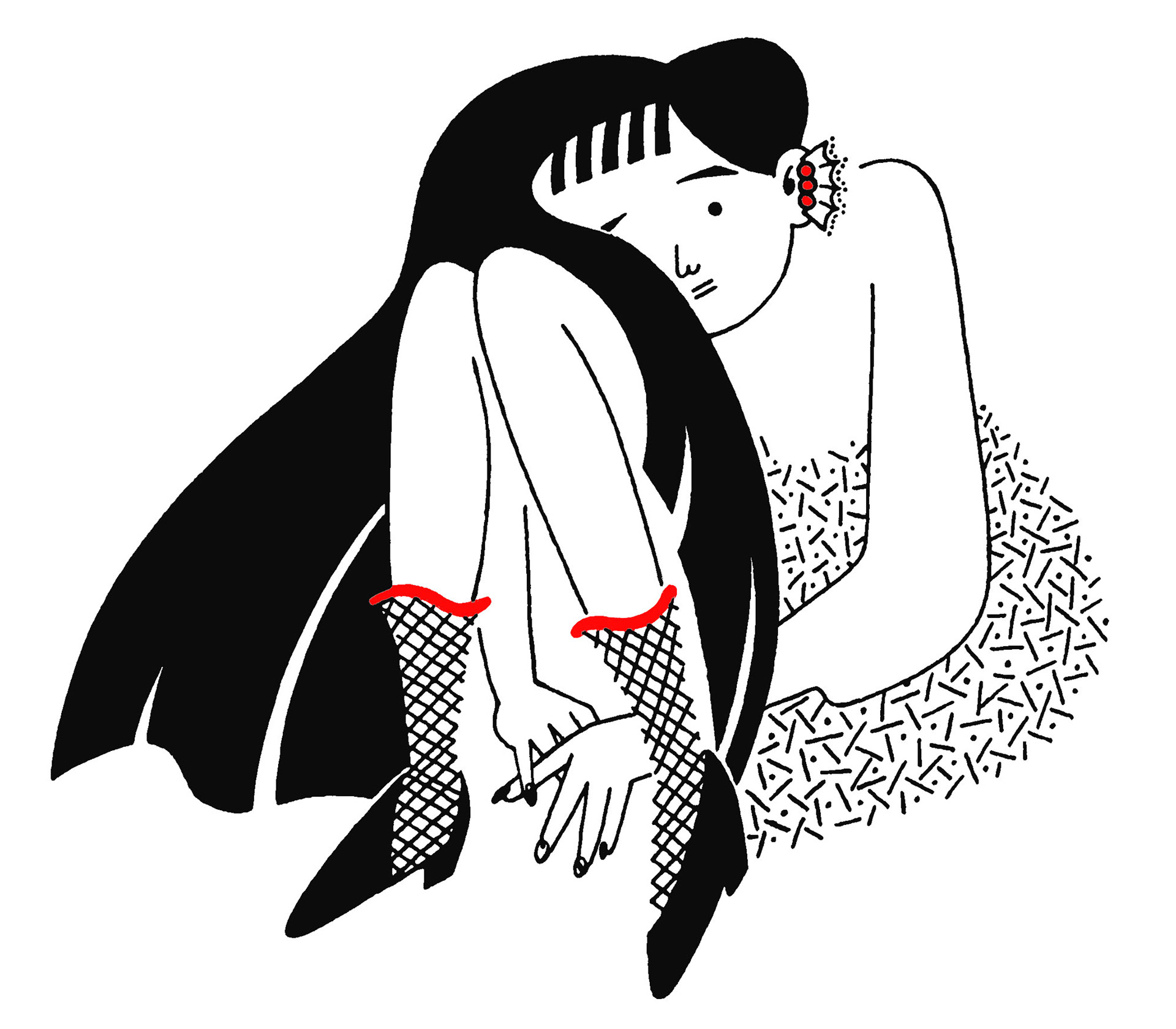 「おニューの耳飾り」