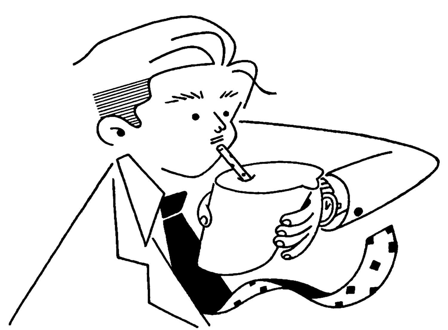 「コーヒー飲むみたいにじゃがりこ食べるやつ」