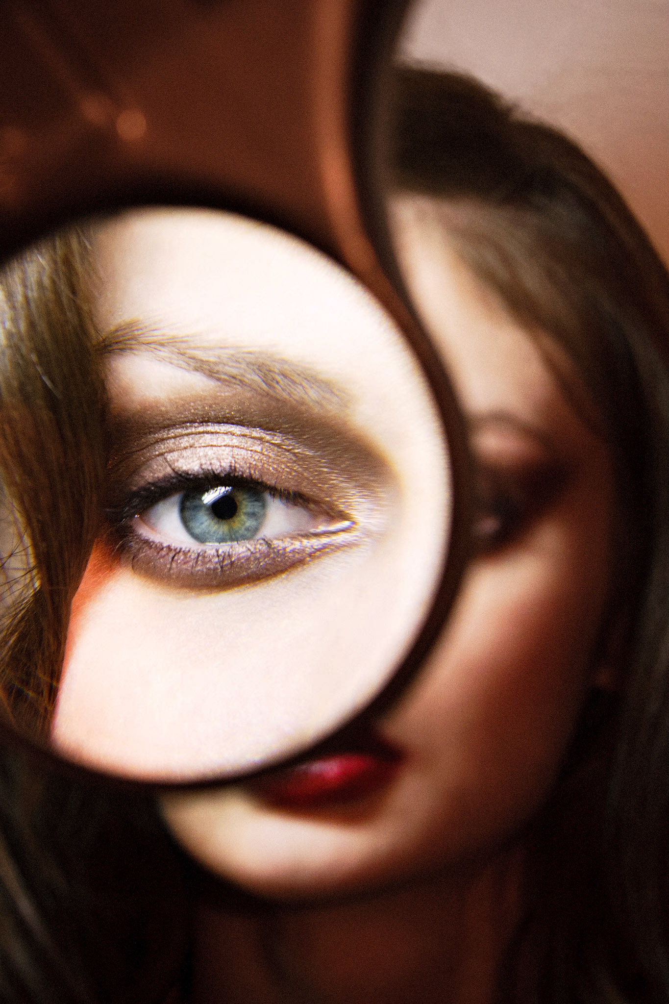 Magnified Woman (3 of 4)