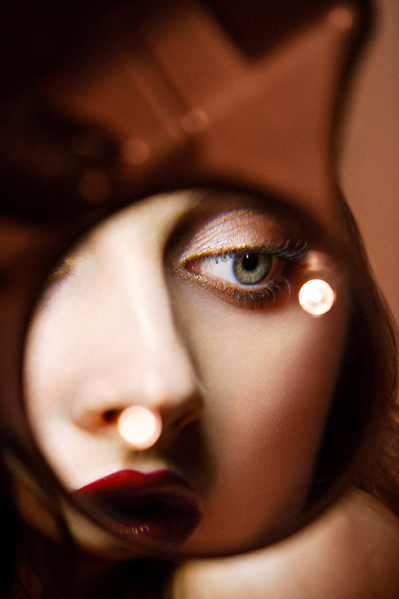 Magnified Woman (1 of 4)