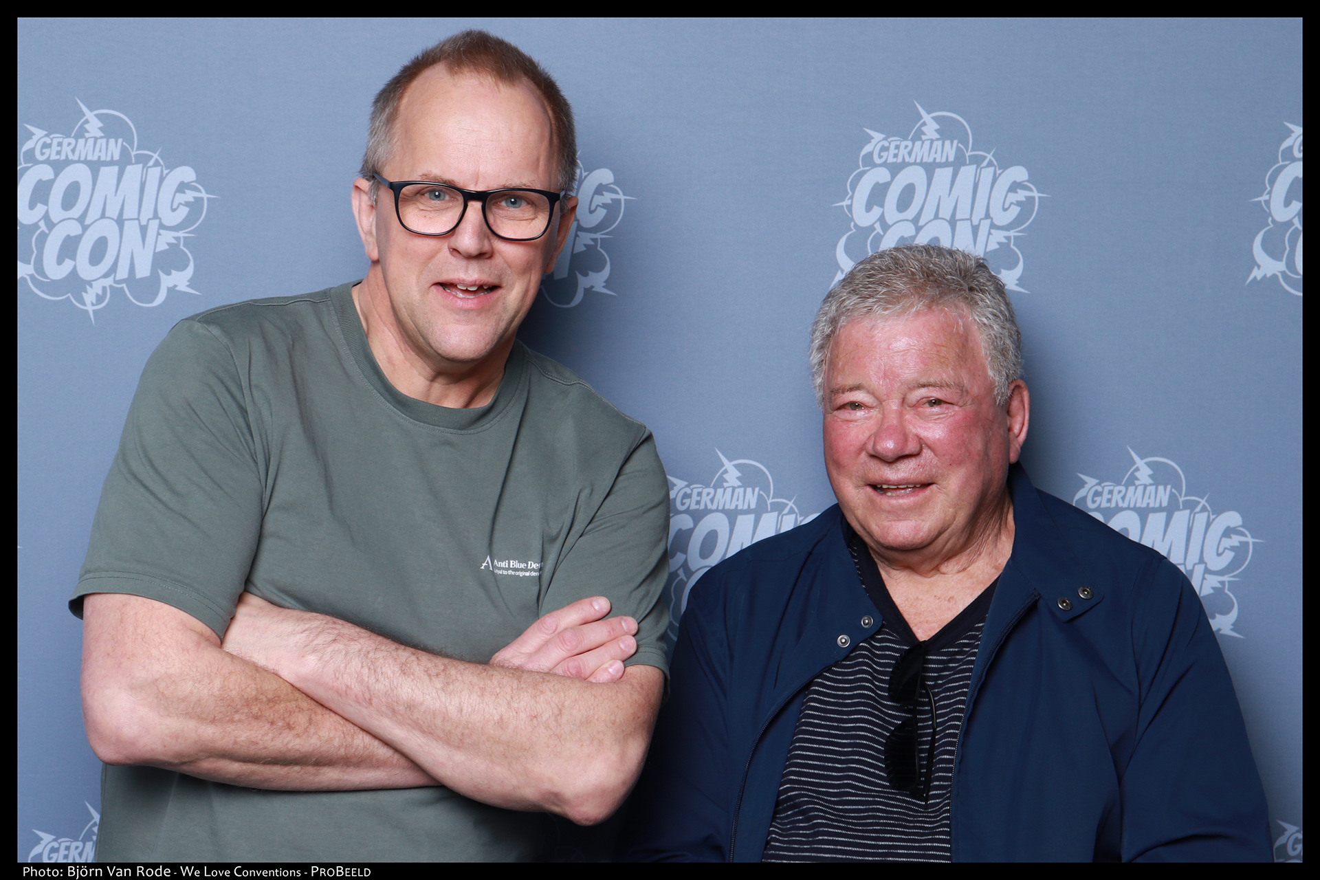 Me & William Shatner (a.o. Star Trek & Boston Legal)
