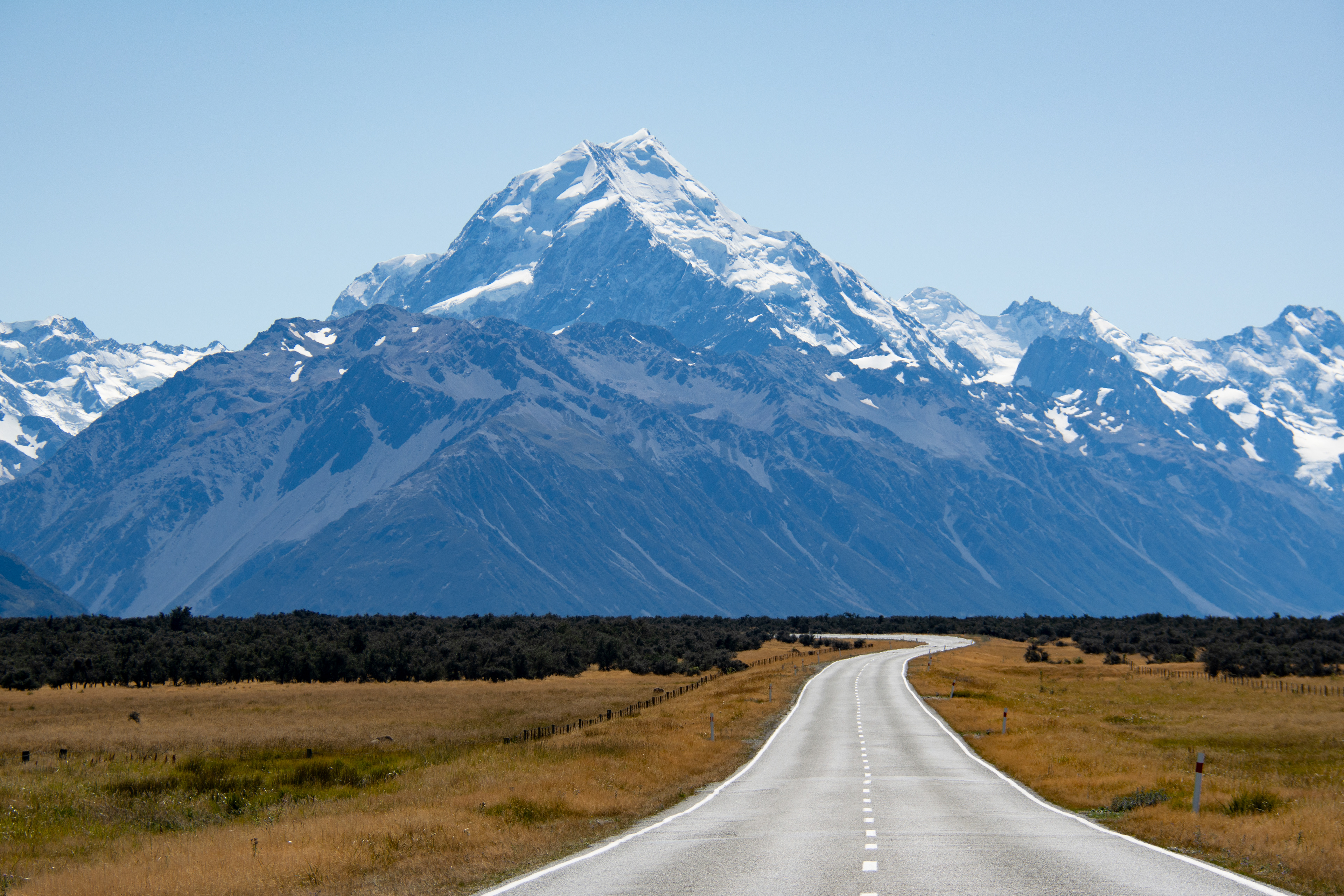 Road to Mount Cook