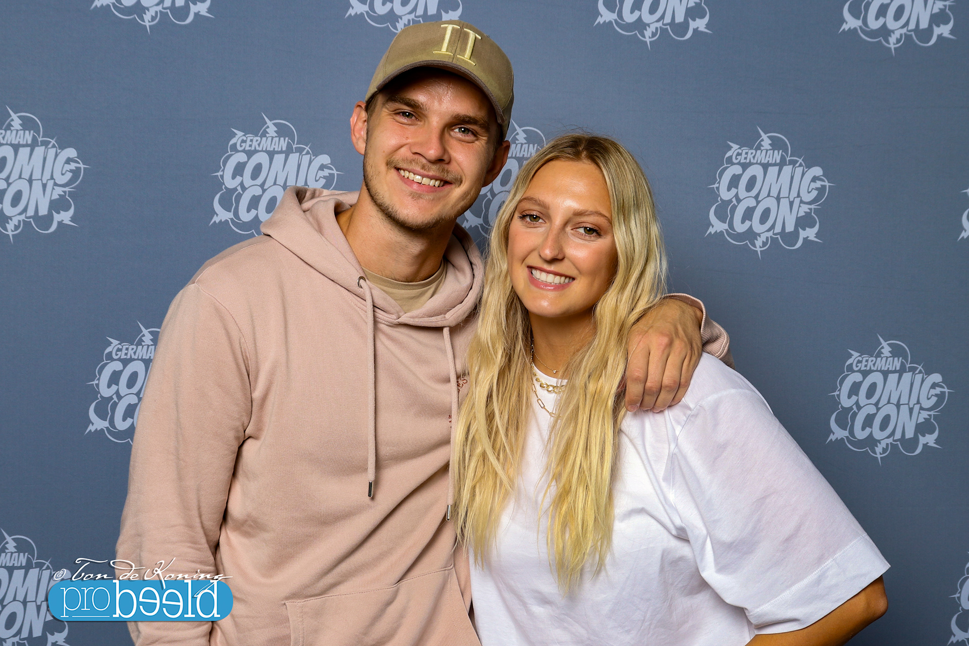 Marco Ilsø (Hvitserk in Vikings) & Georgia Hirst (Torvi in Vikings)
