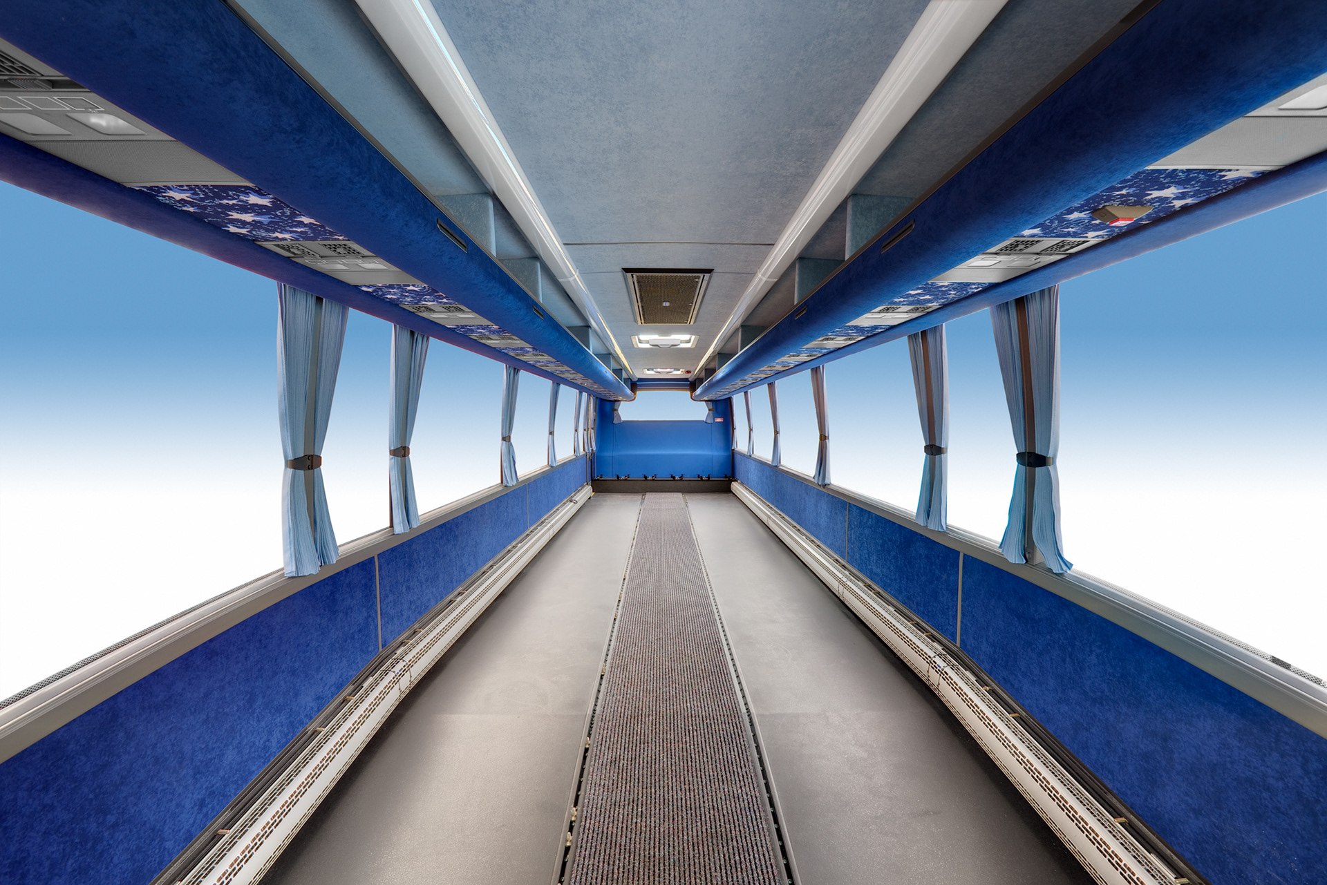 Bus Interior Photography