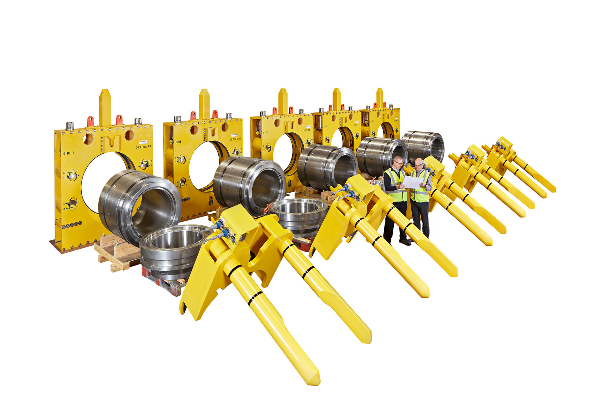 Oil and Gas Pipeline Connectors Photography