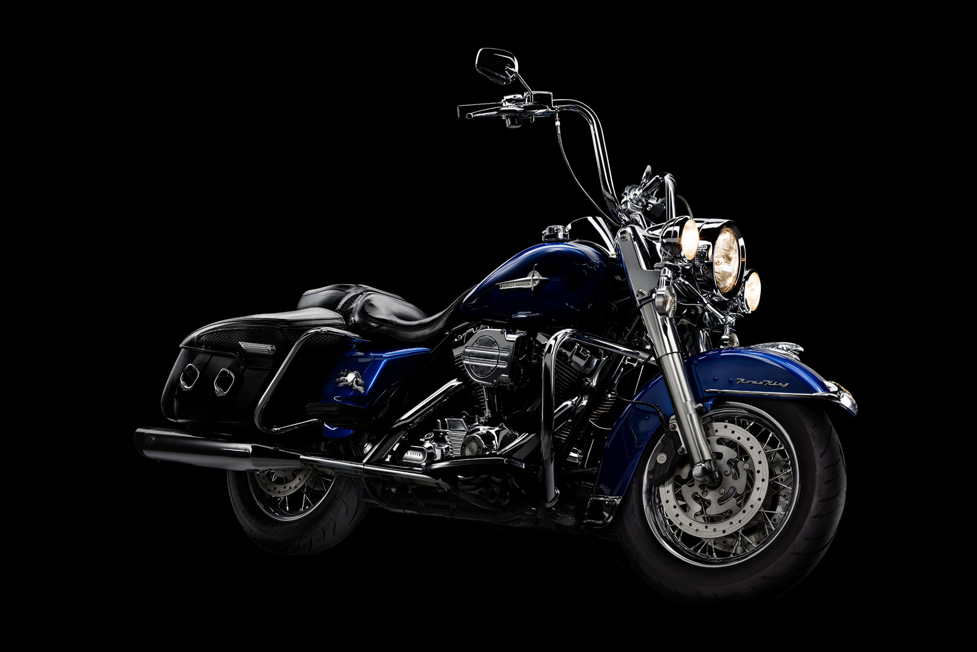 Motor Cycle Studio Photograph