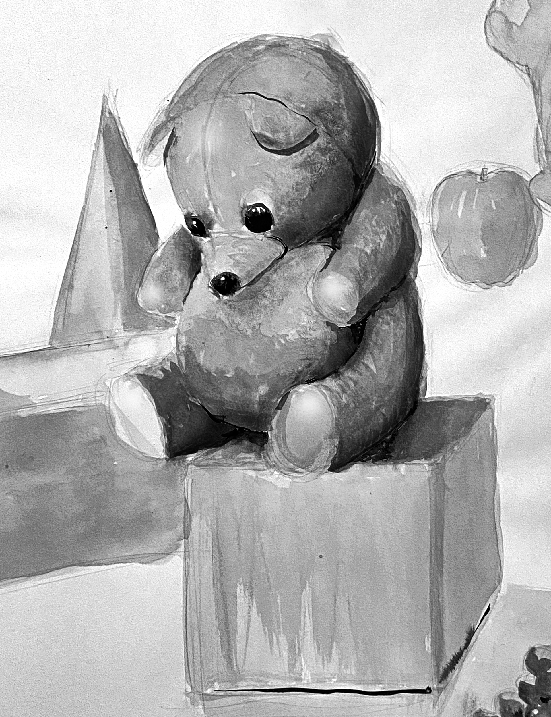 India ink on Stratmore drawing paper 18x24