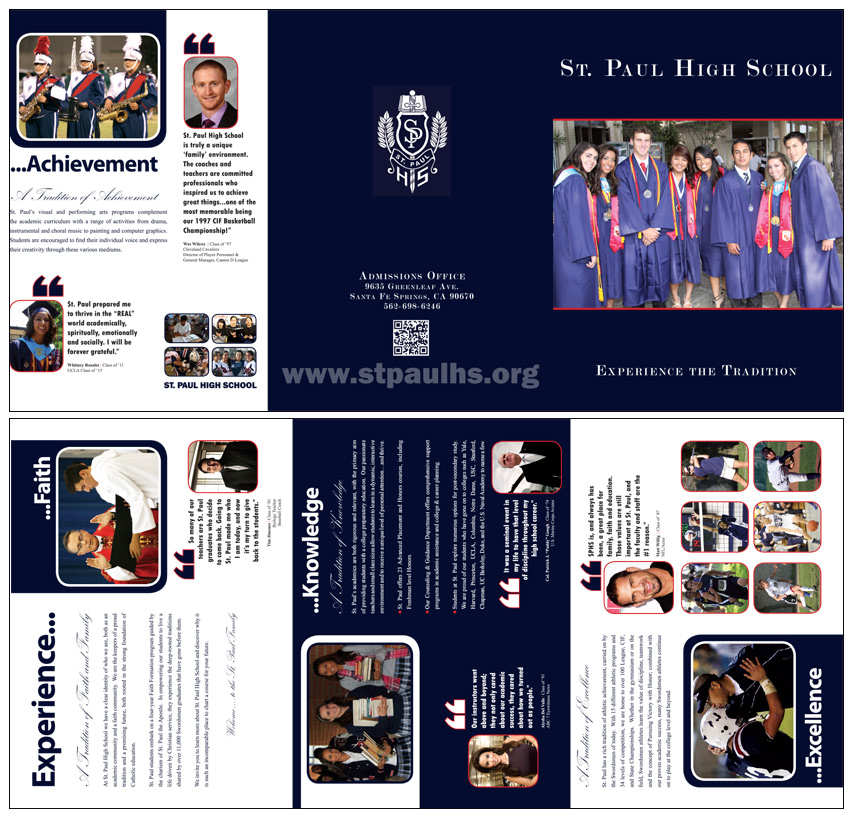 School Marketing_brochure: InDesign