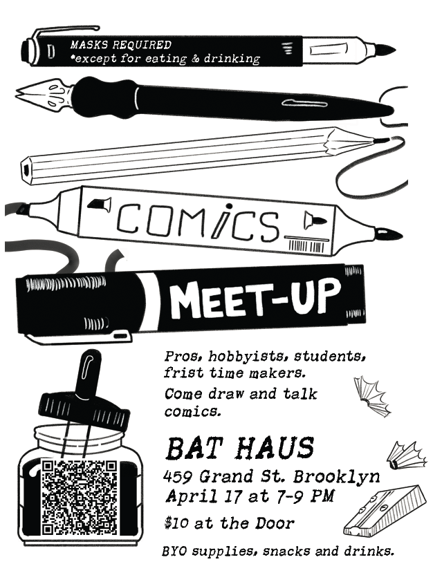 Comics Meet Up Poster