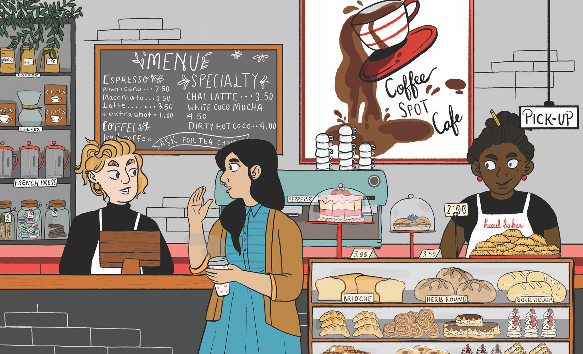 Coffee Zine Secret Poster