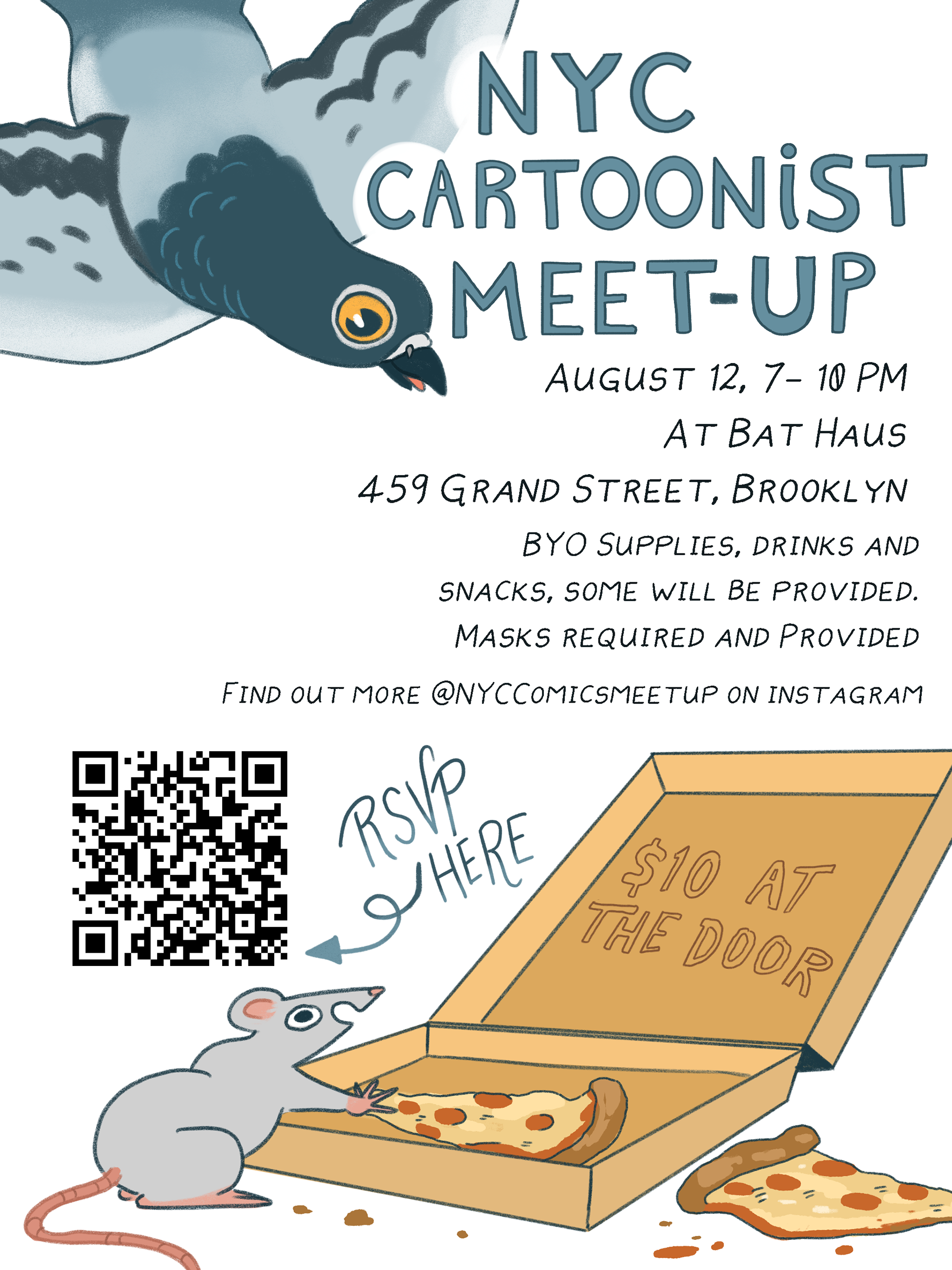 Comics Meet Up Poster