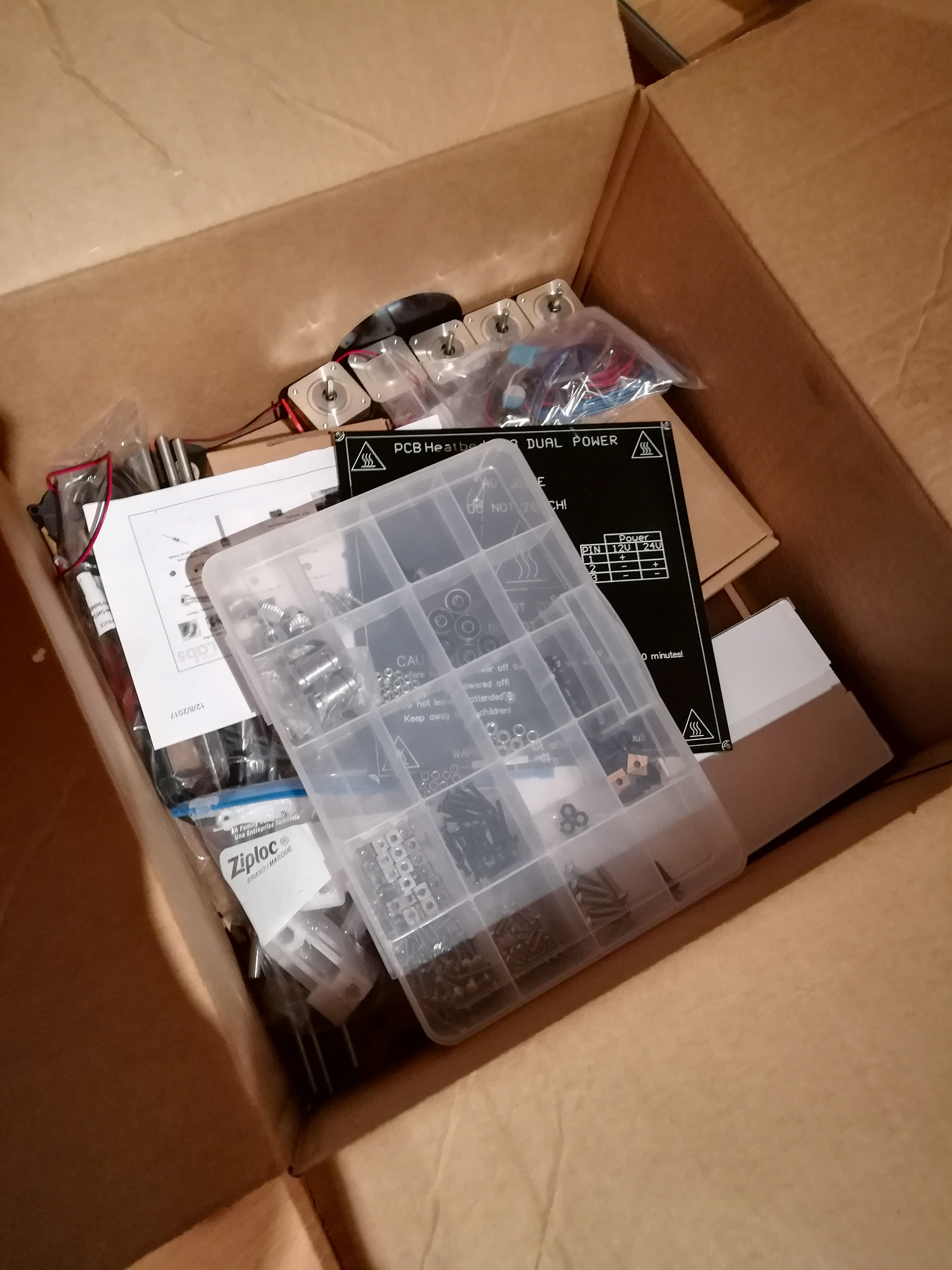 Parts Before Assembly