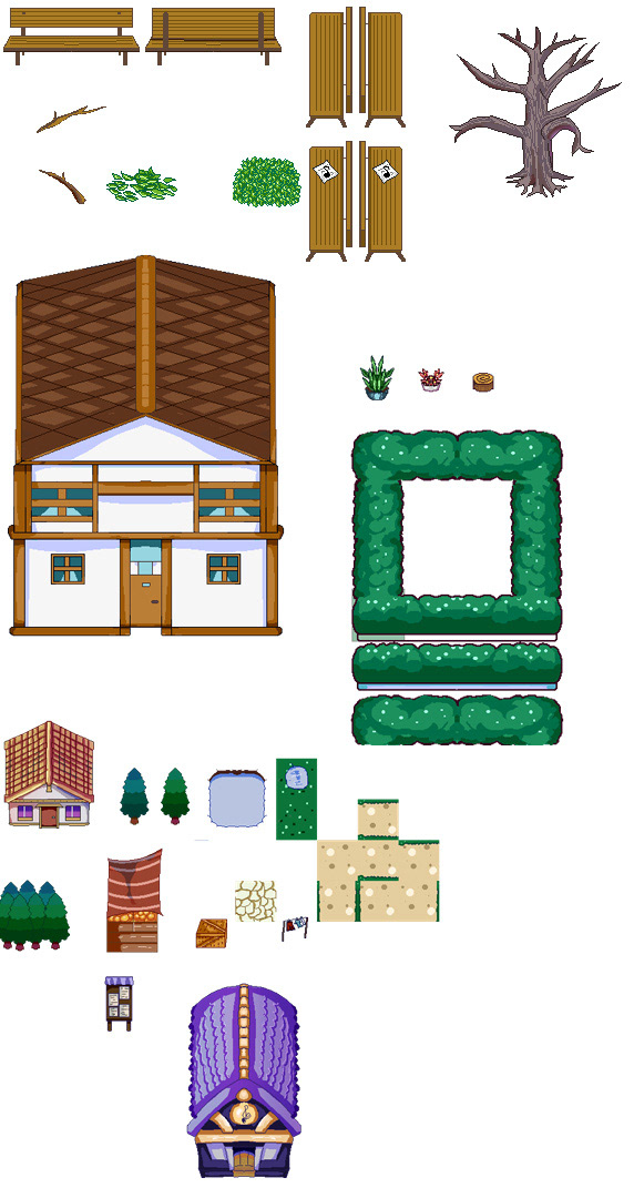 Some village assets