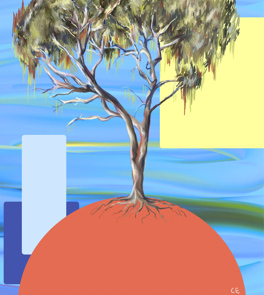 Submission for Veraison Fine Wine & Dining, (2022), Digital painting