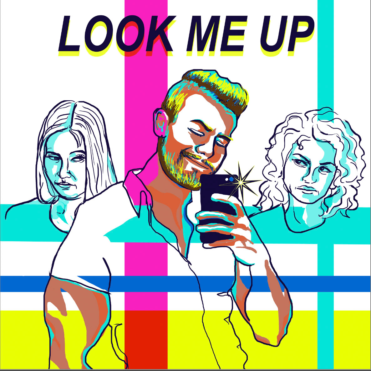 Look Me Up alternative version (2019) Digital illustration