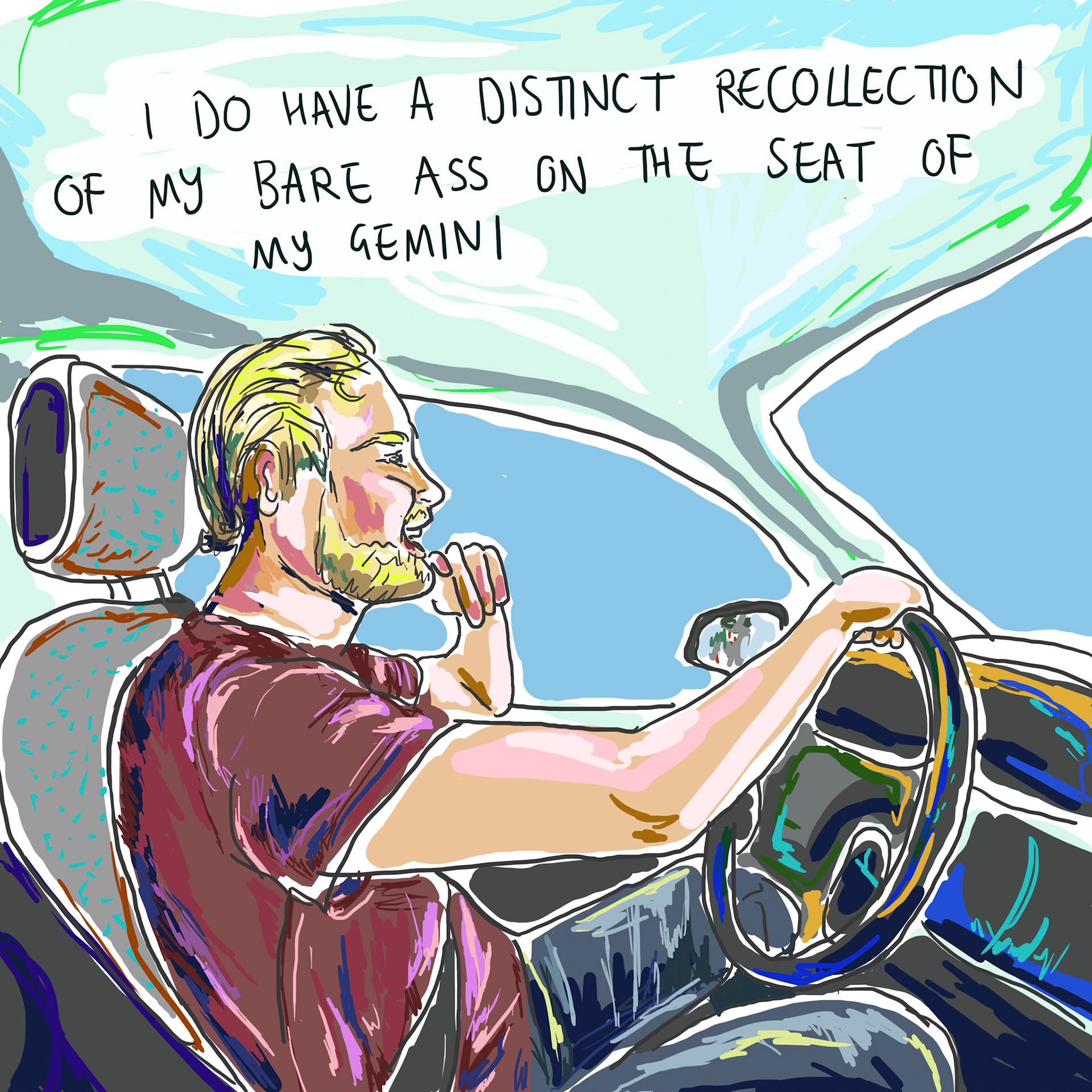 Gemini (2021), digital illustration