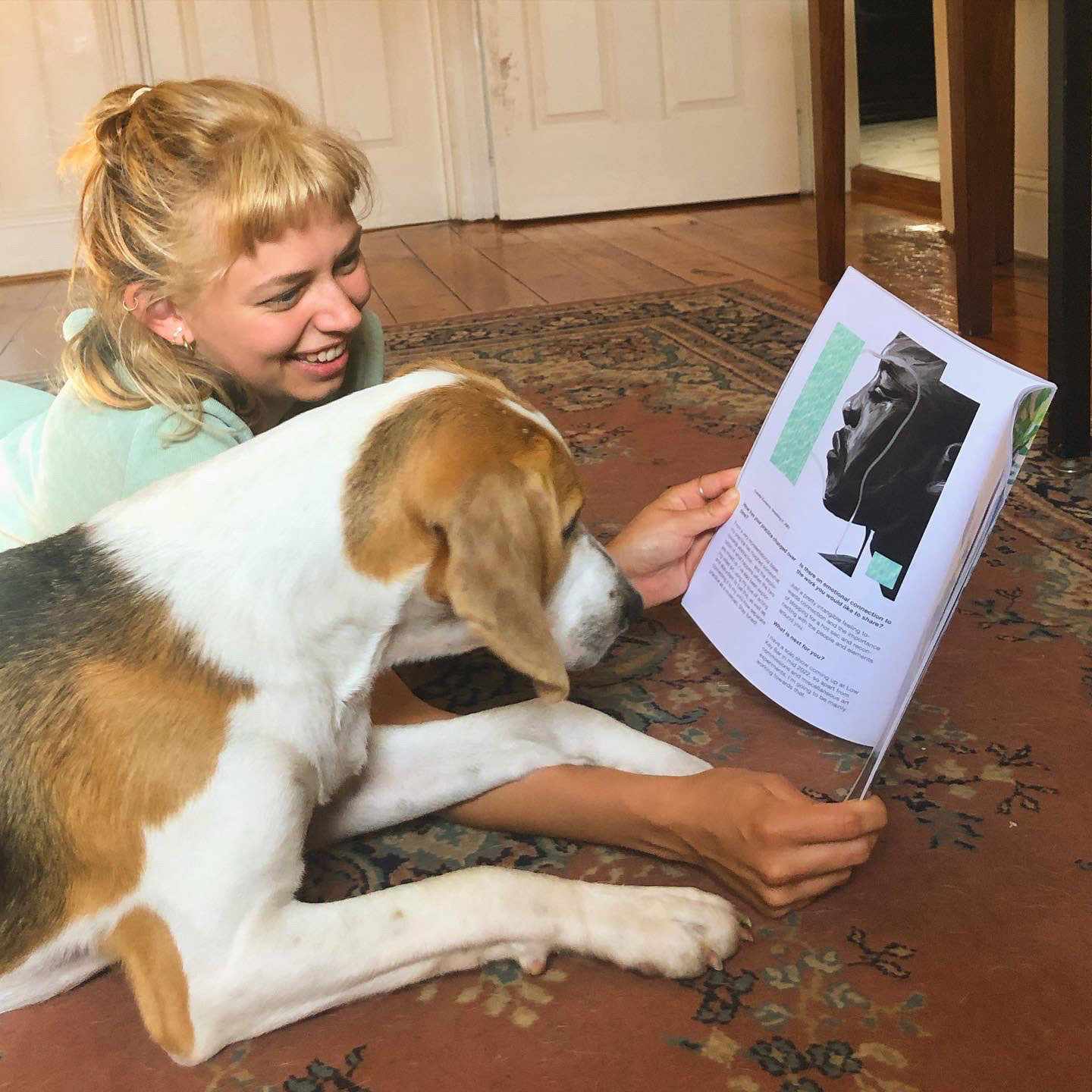 Reading with Baba