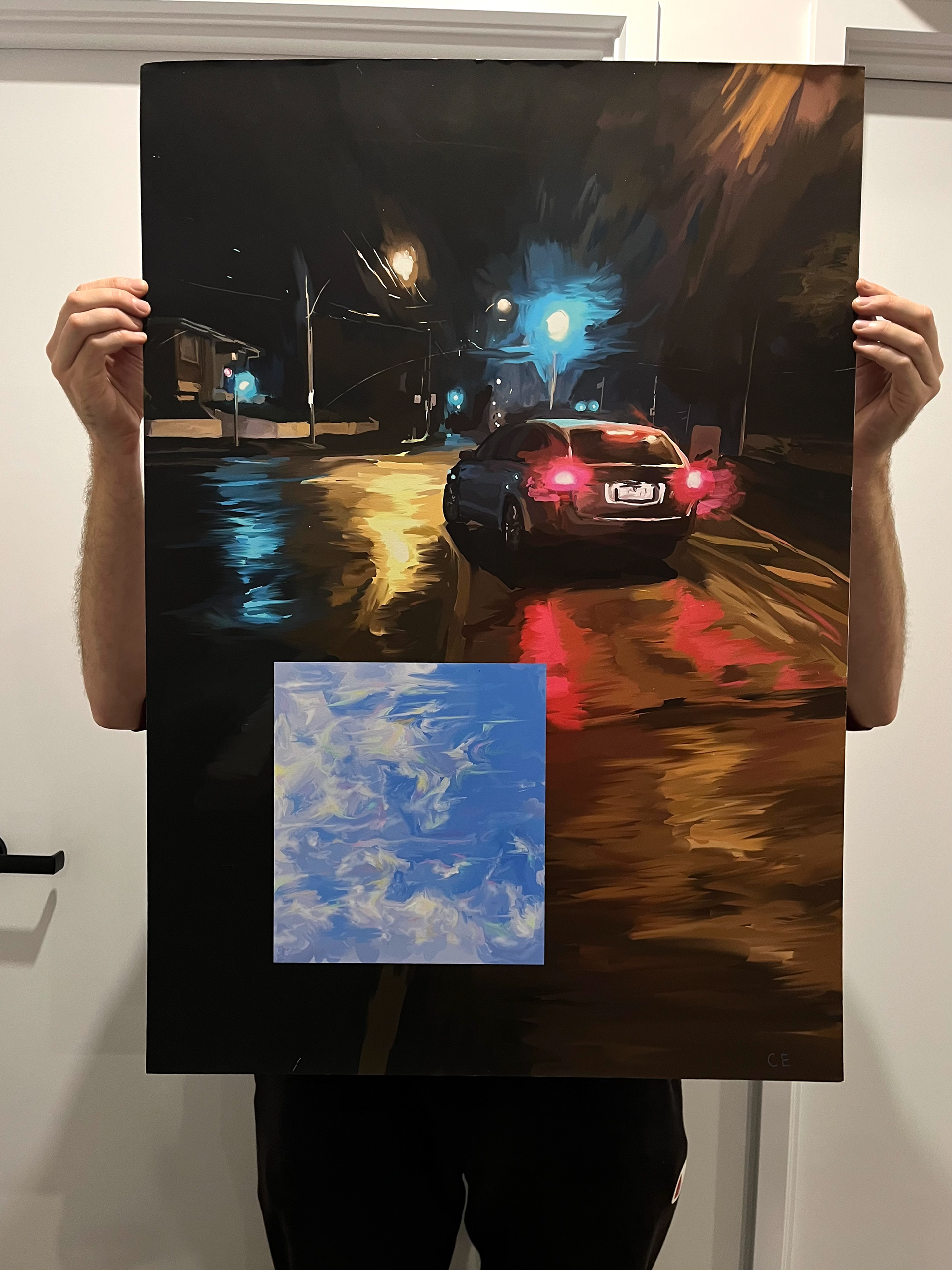 Dawson St 11pm IRL print, $150