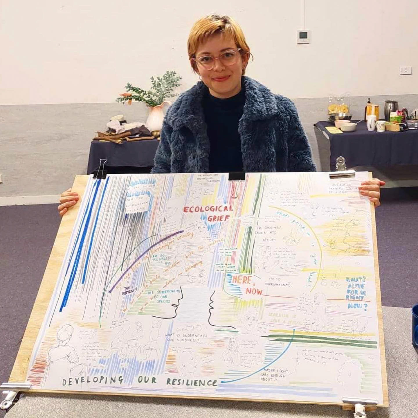 Myself in the workshop room post-workshop