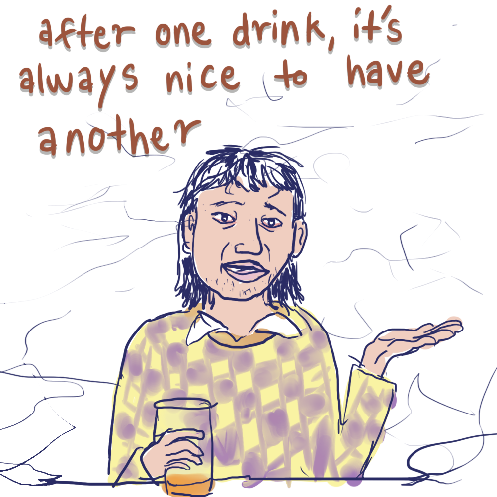 Always nice (2024), digital illustration