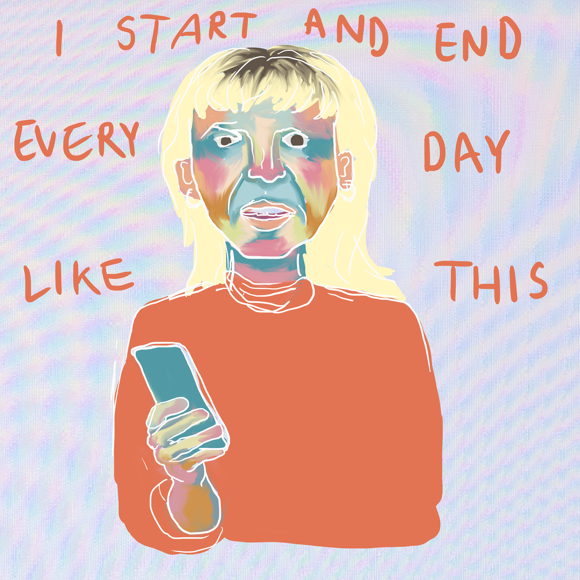 Every Day (2024), digital illustration