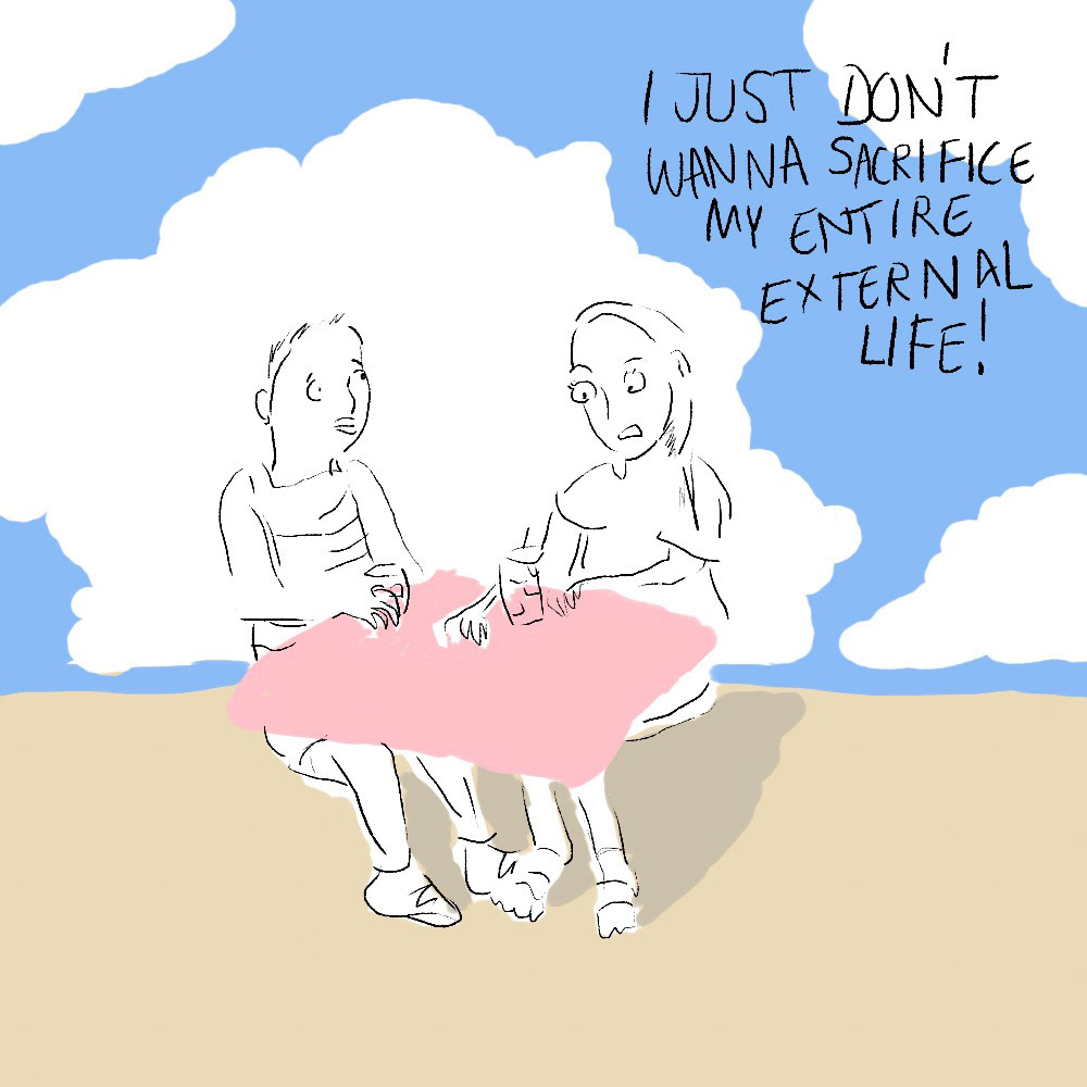 External Life (2019), digital painting