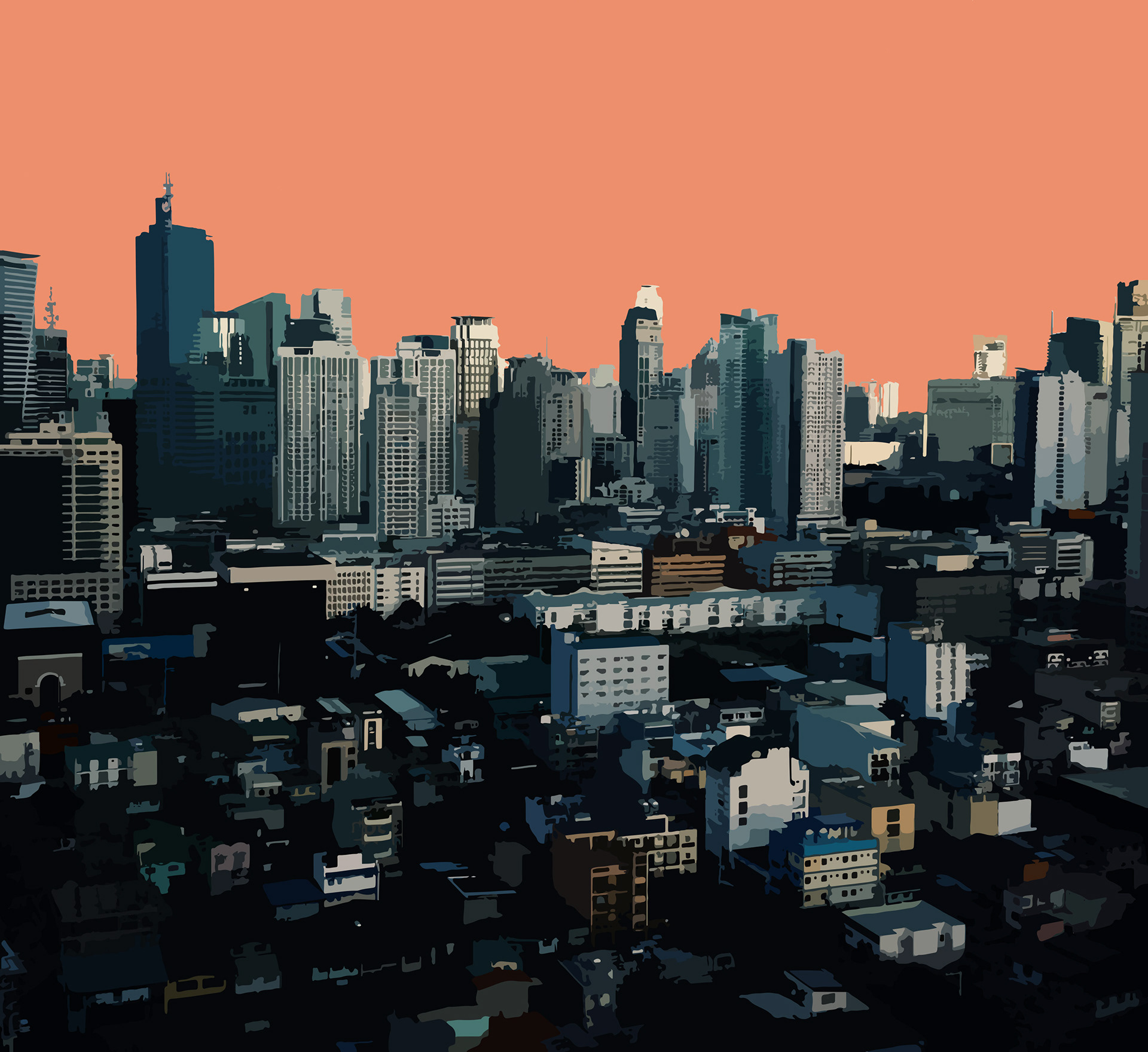 The City at Sunset (2020)